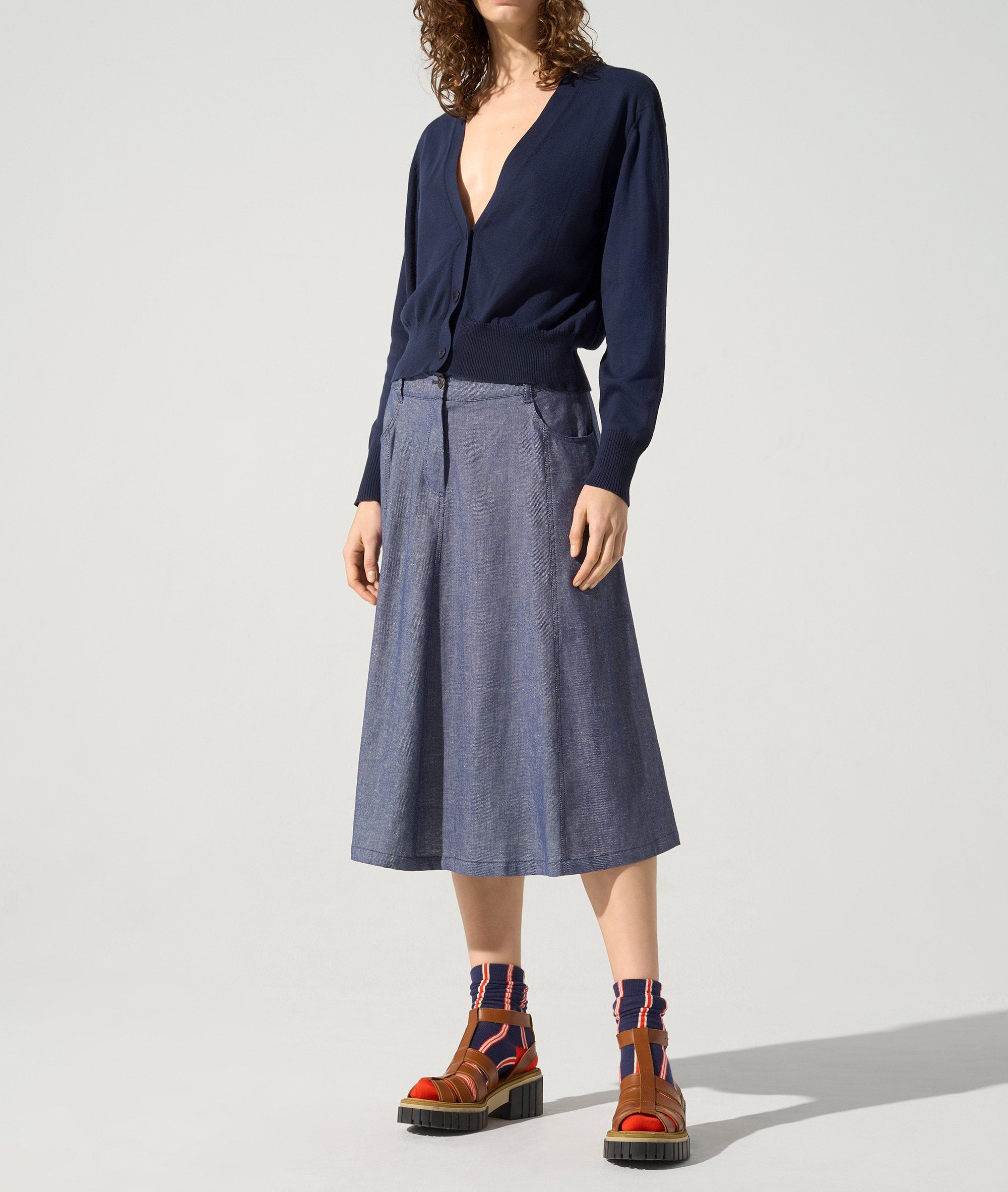 Gilet manches longues acoté 