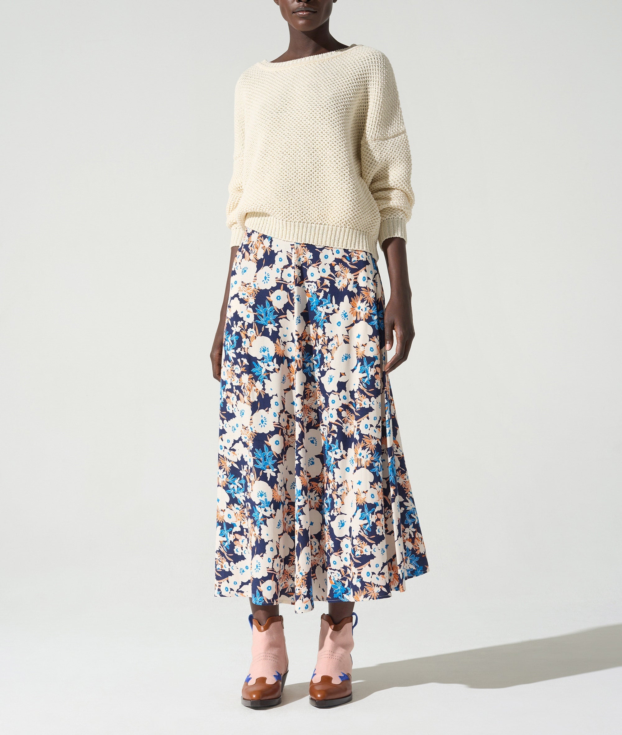 Pull manches longues acoté 