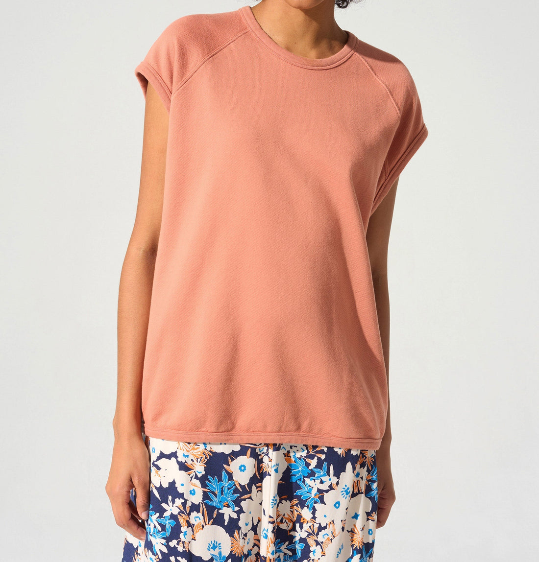 Débardeur molleton acoté 