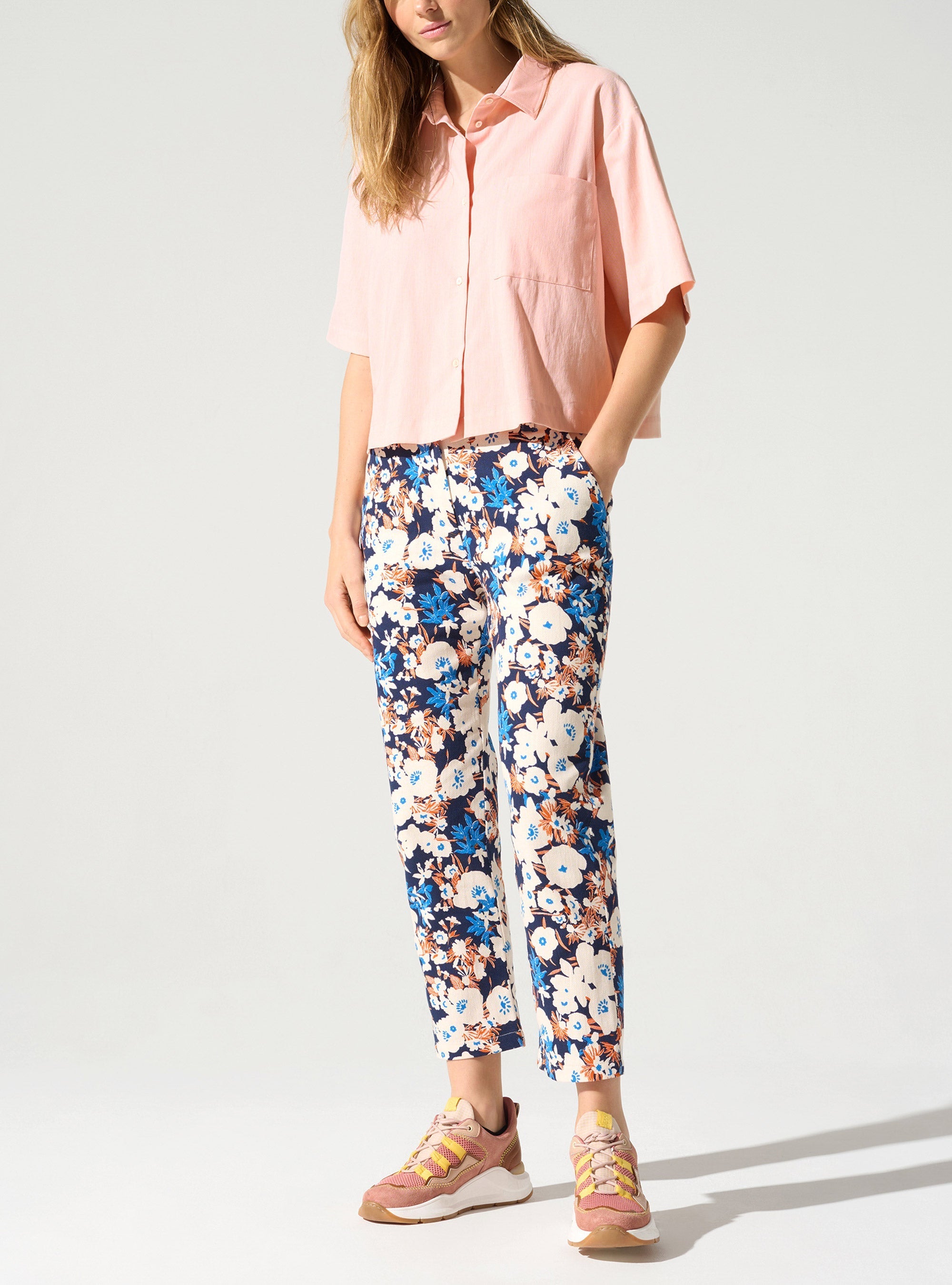 Chemise manches courtes acoté 