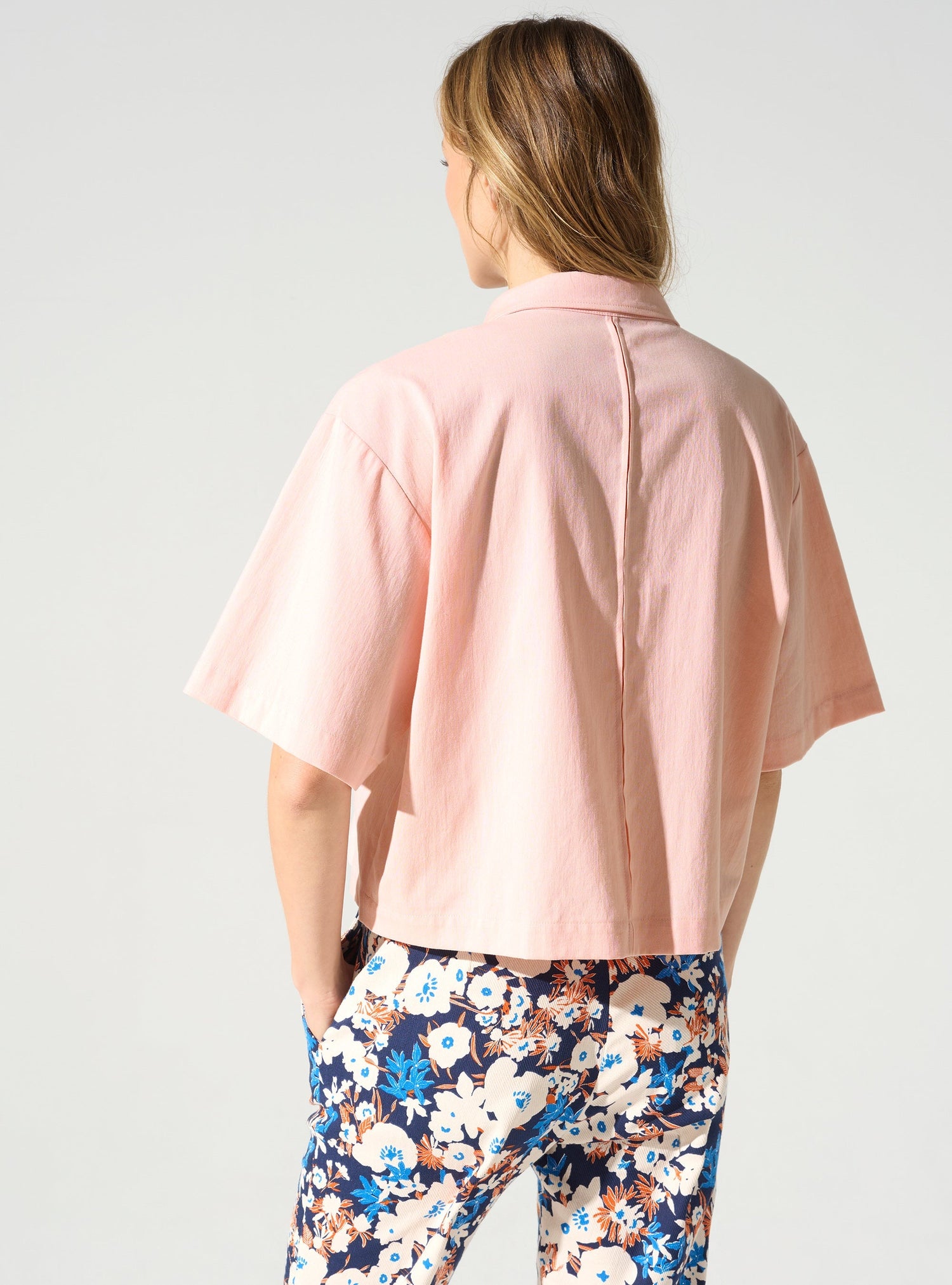Chemise manches courtes acoté 