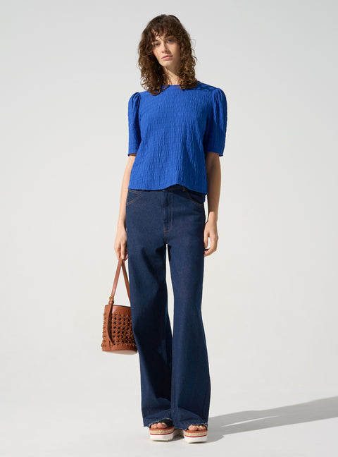 Bluse mit 3/4-Ärmeln