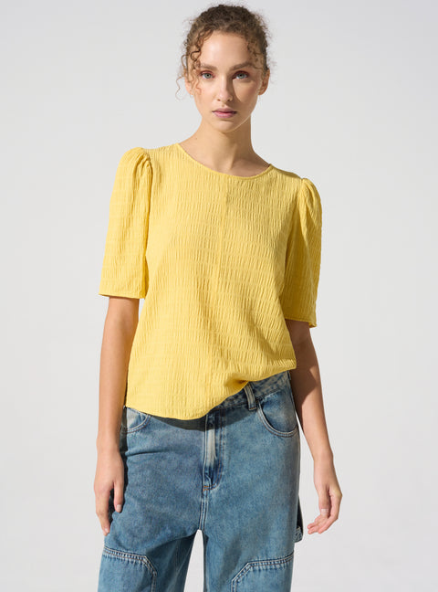 Bluse mit 3/4-Ärmeln