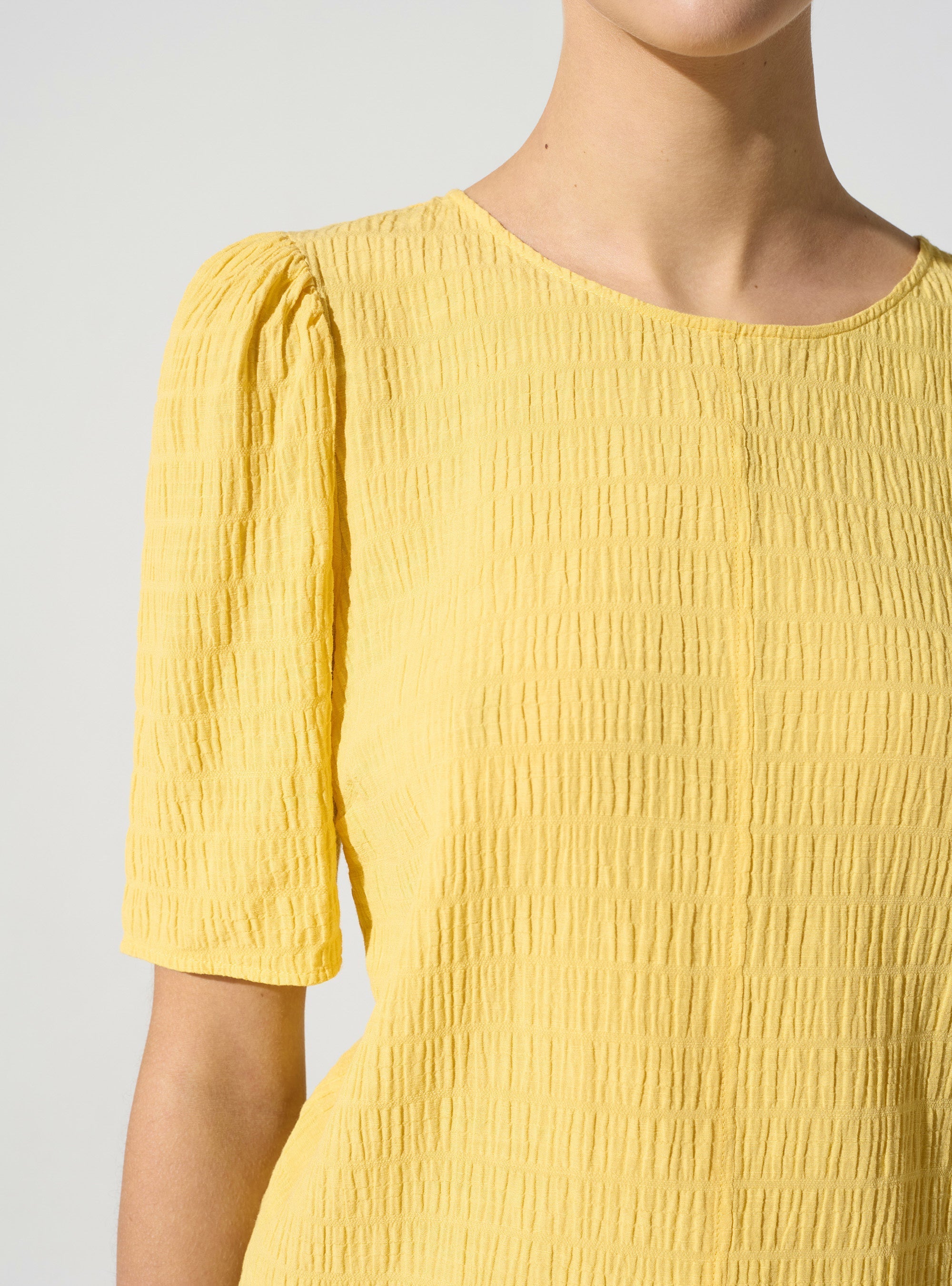 Blouse manches 3/4 acoté 