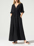 Robe longue et ample acoté 