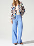 Veste blazer imprimée acoté 