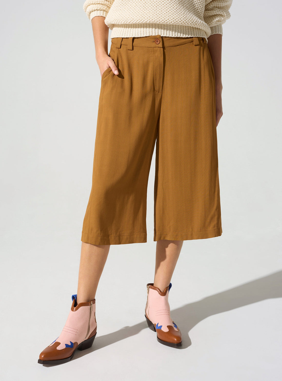 Bermuda style tailleur