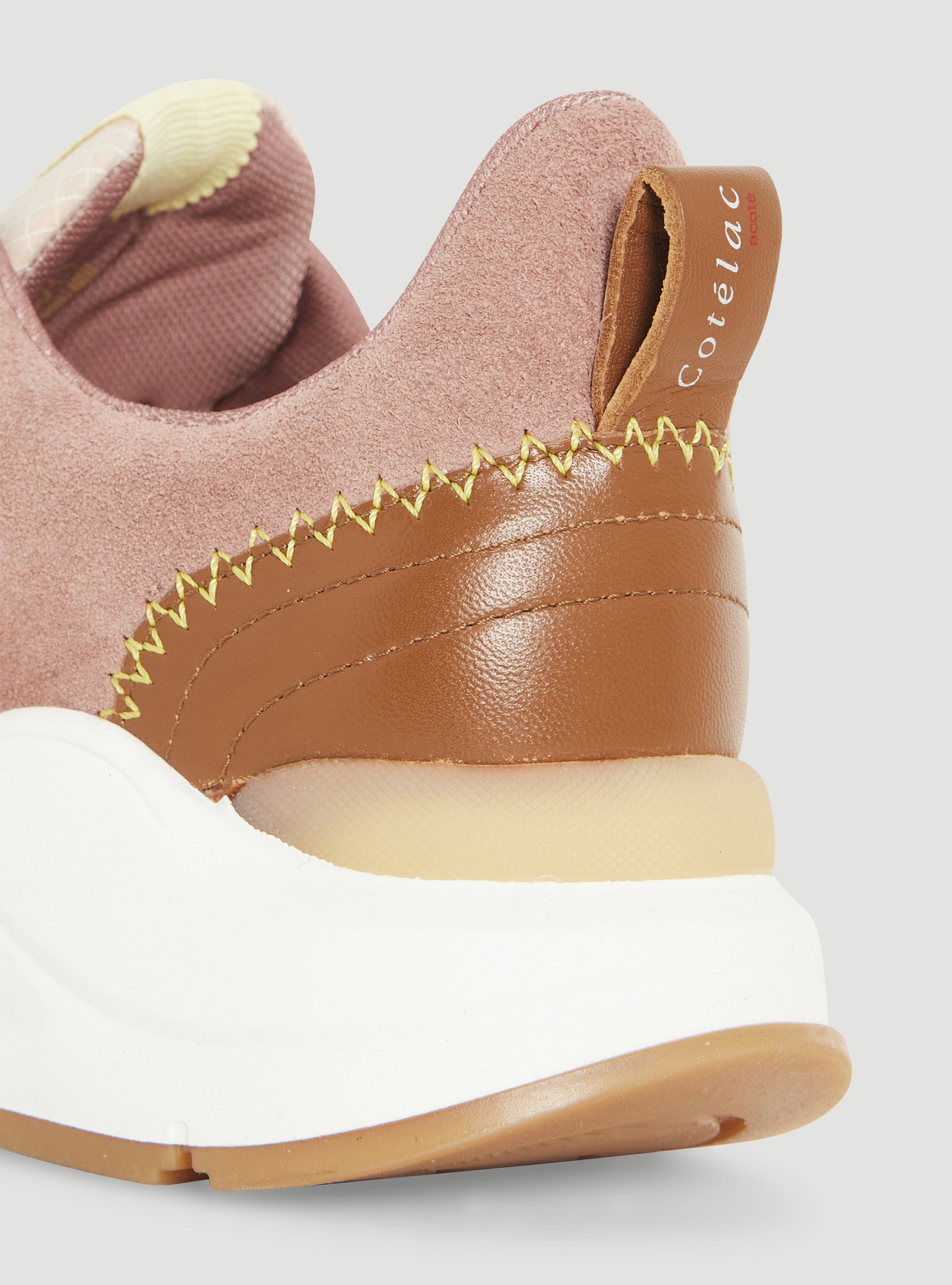 Tick-soled sneakers