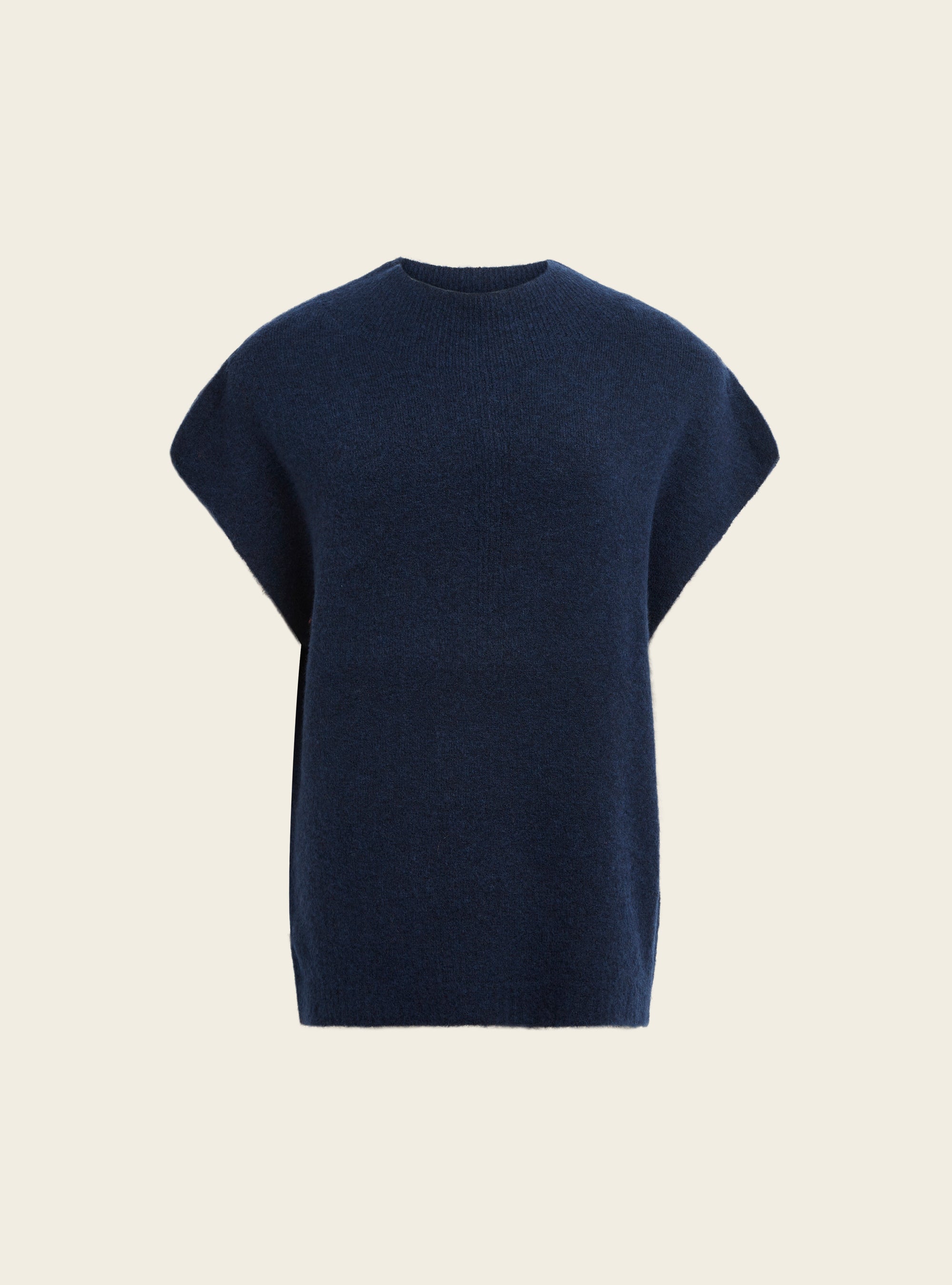 Pull sans manches oversize acoté 