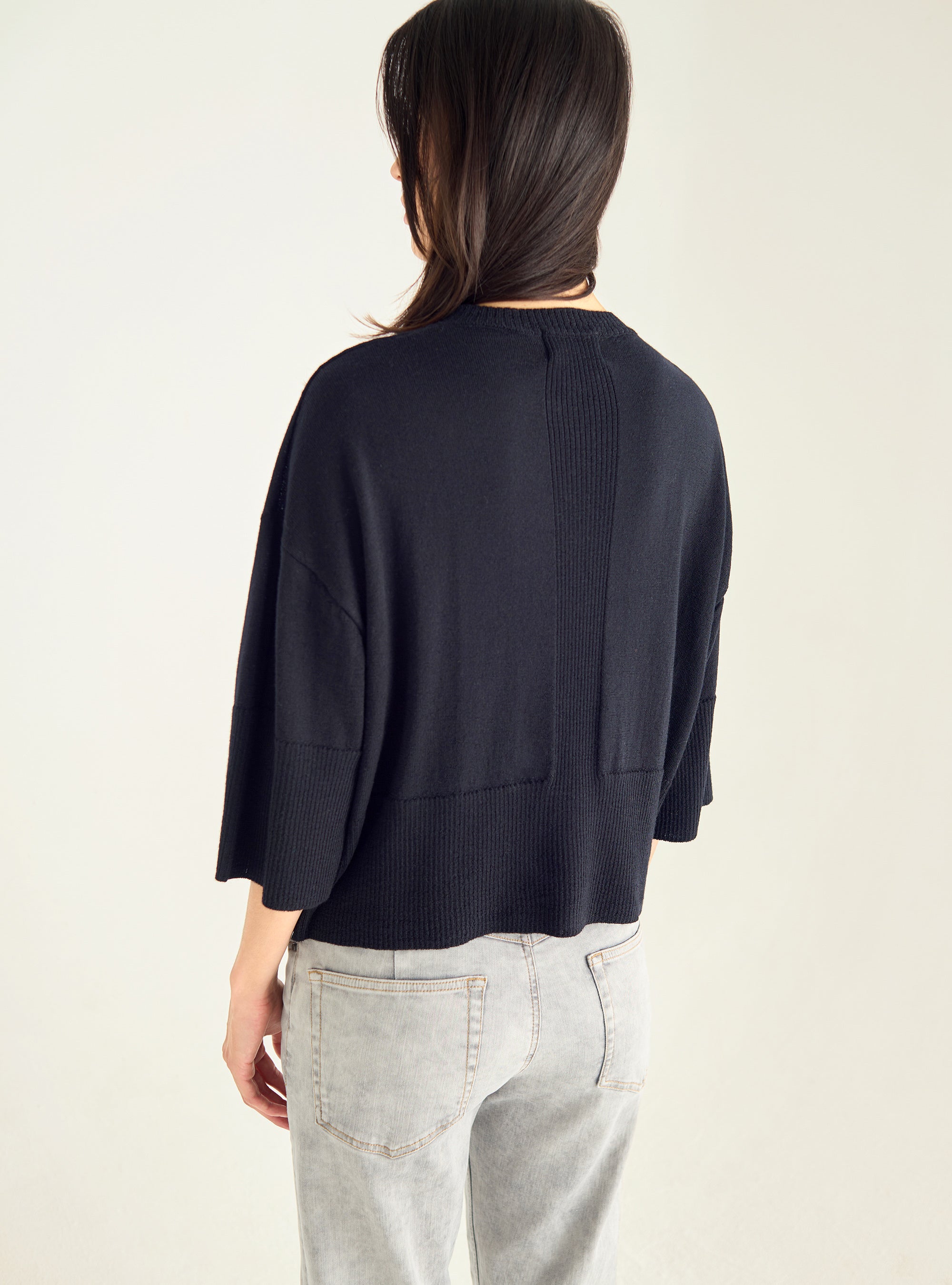Cardigan T-shirt à manches courtes