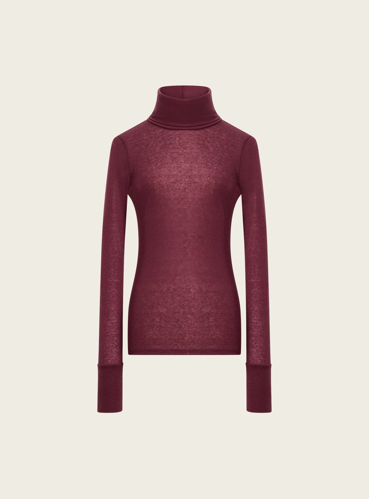 Sous-pull en lyocell acoté 