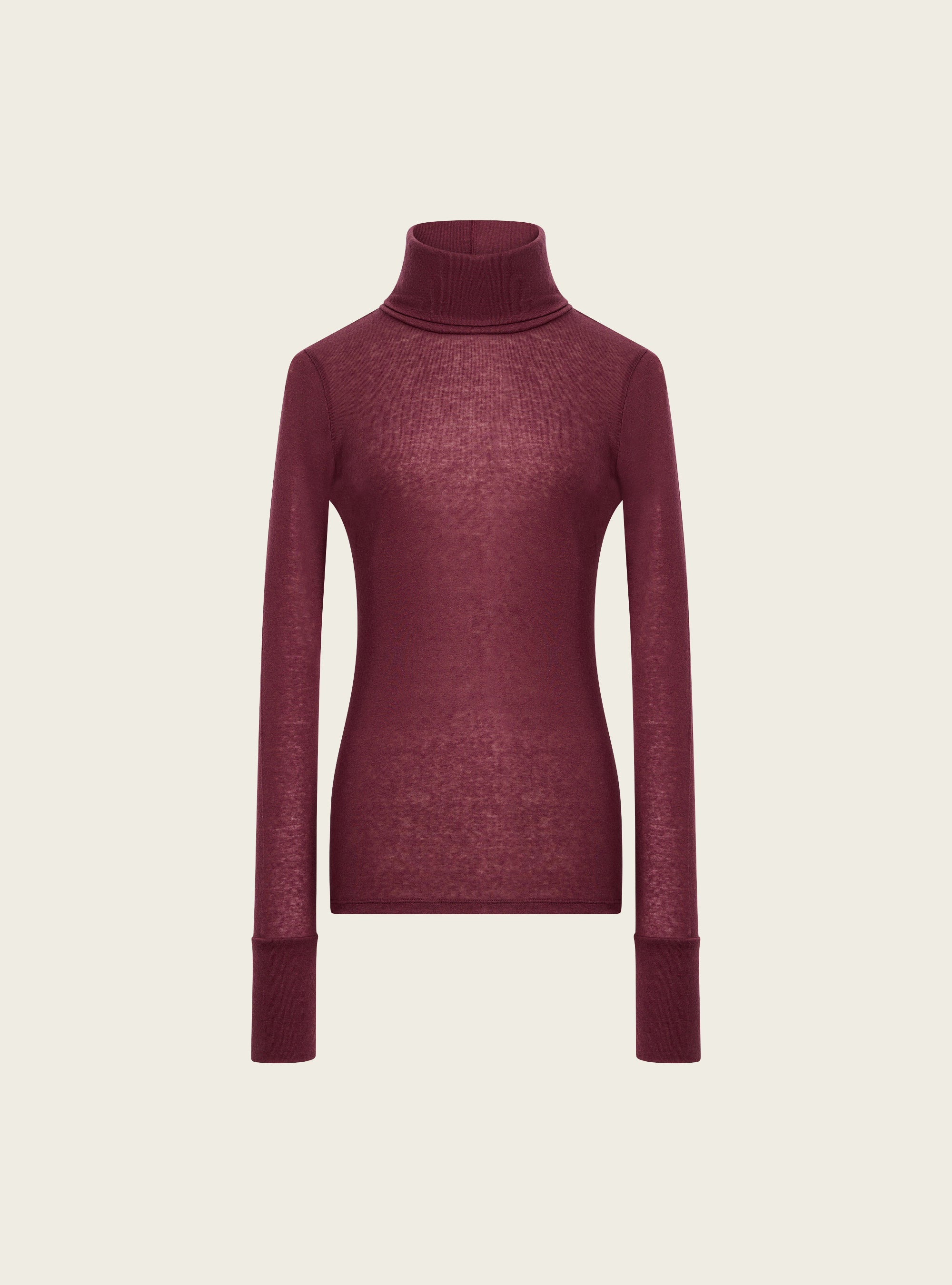 Sous-pull en lyocell acoté 