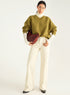 Sweatshirt aus gebürstetem Fleece