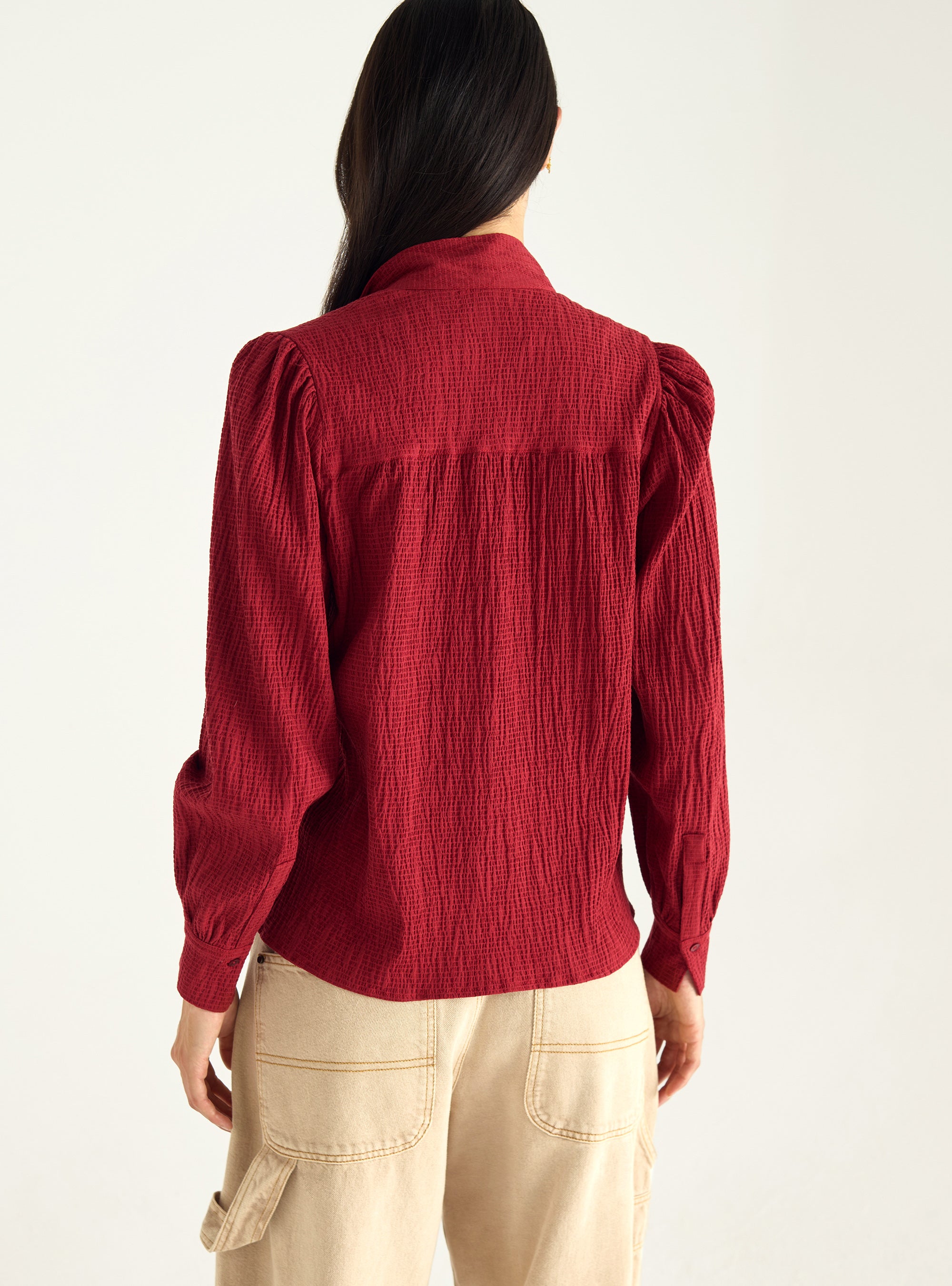 Locker sitzendes Schluppenhemd