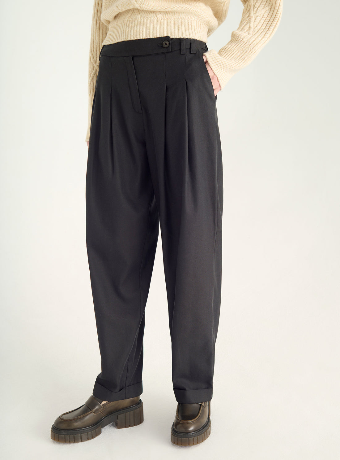 Weite Chevron-Hose