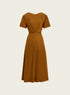 Asymmetrisches Midikleid