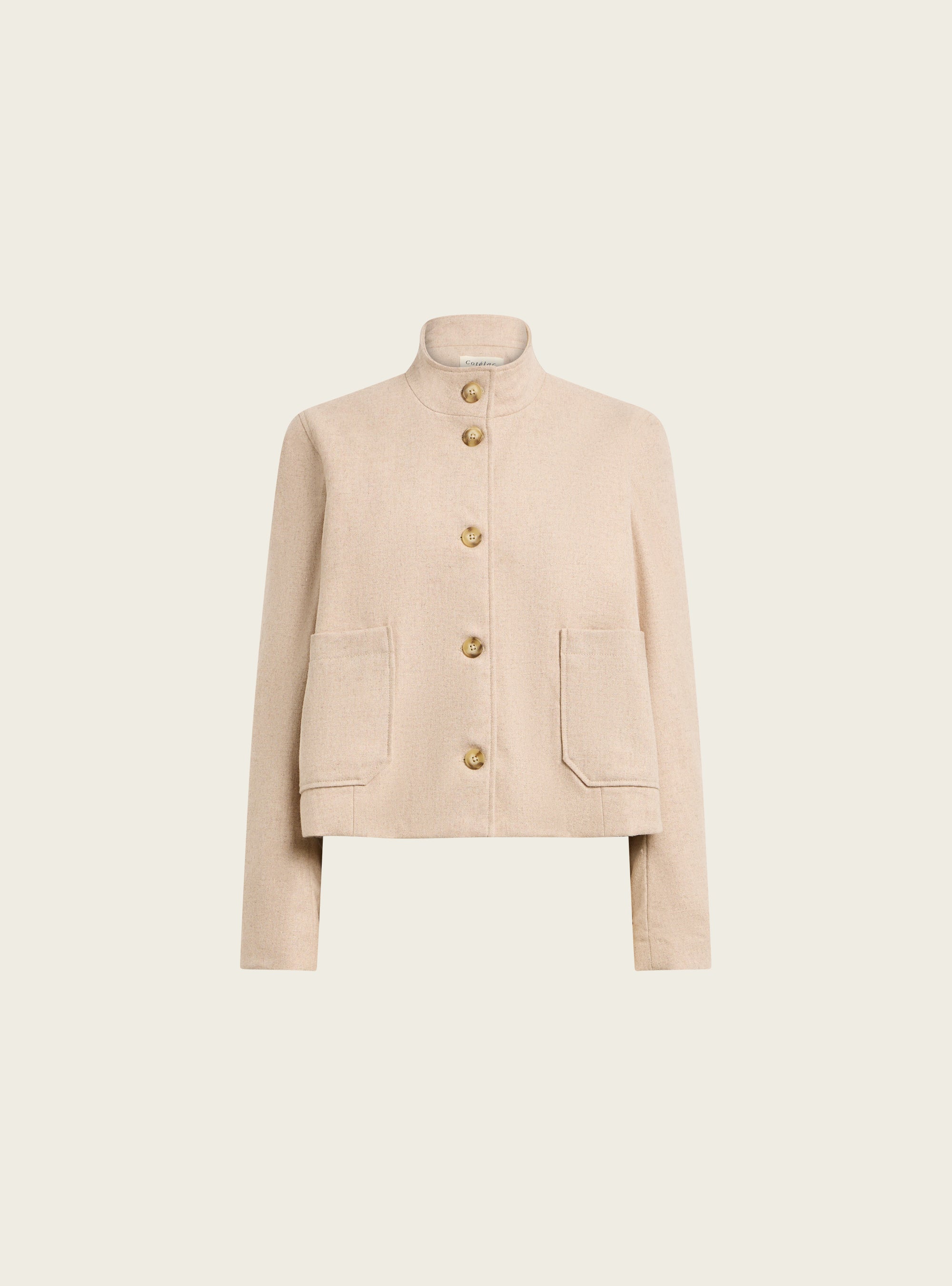Kurze Wolljacke