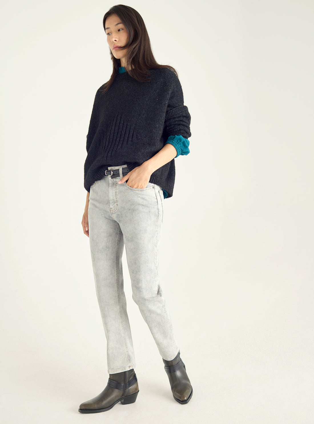 Slim-Fit-Jeans mit Stretchanteil