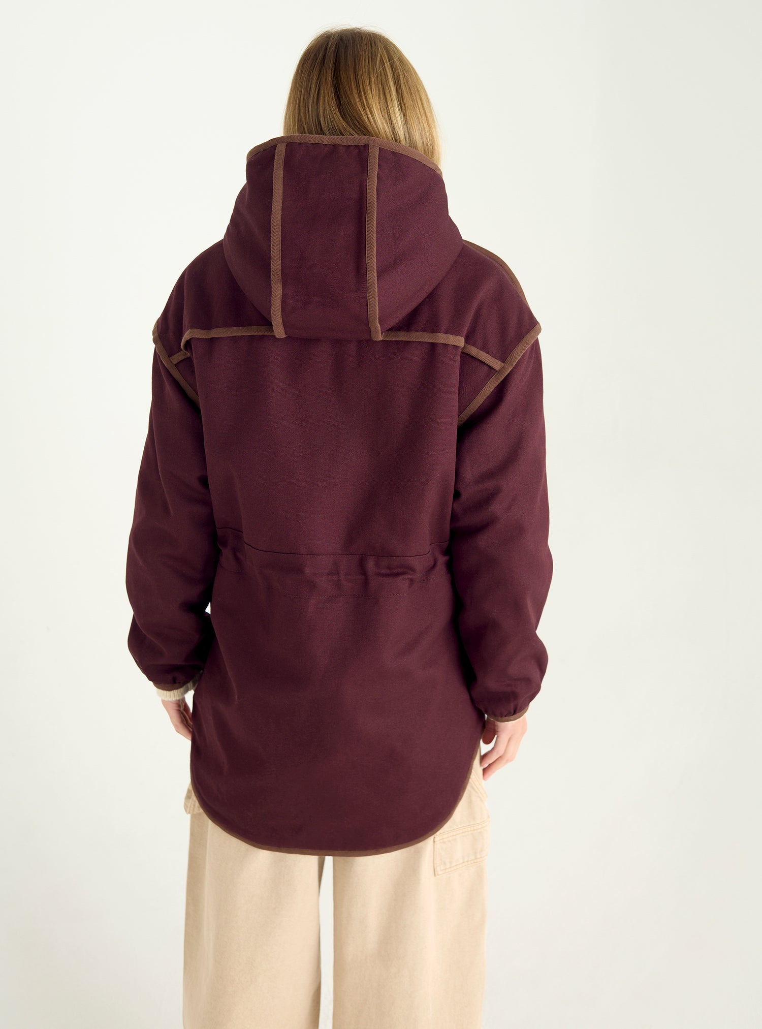 Parka en toile de coton