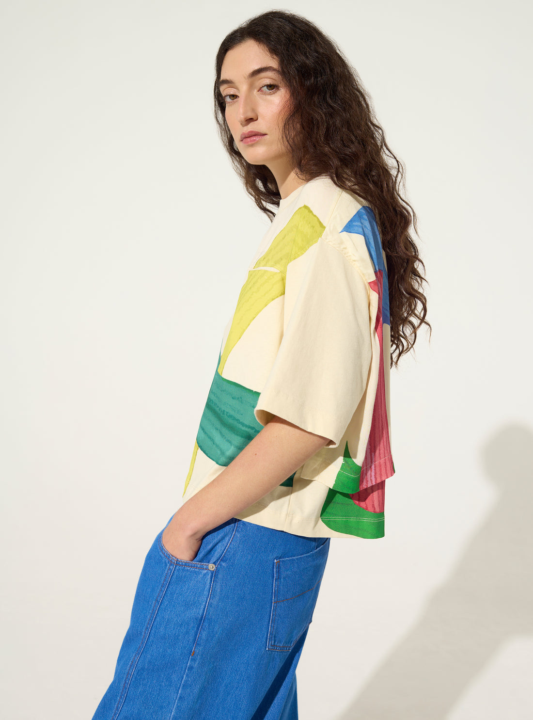 T-Shirt aus Bio-Baumwolle, selbst bedruckt