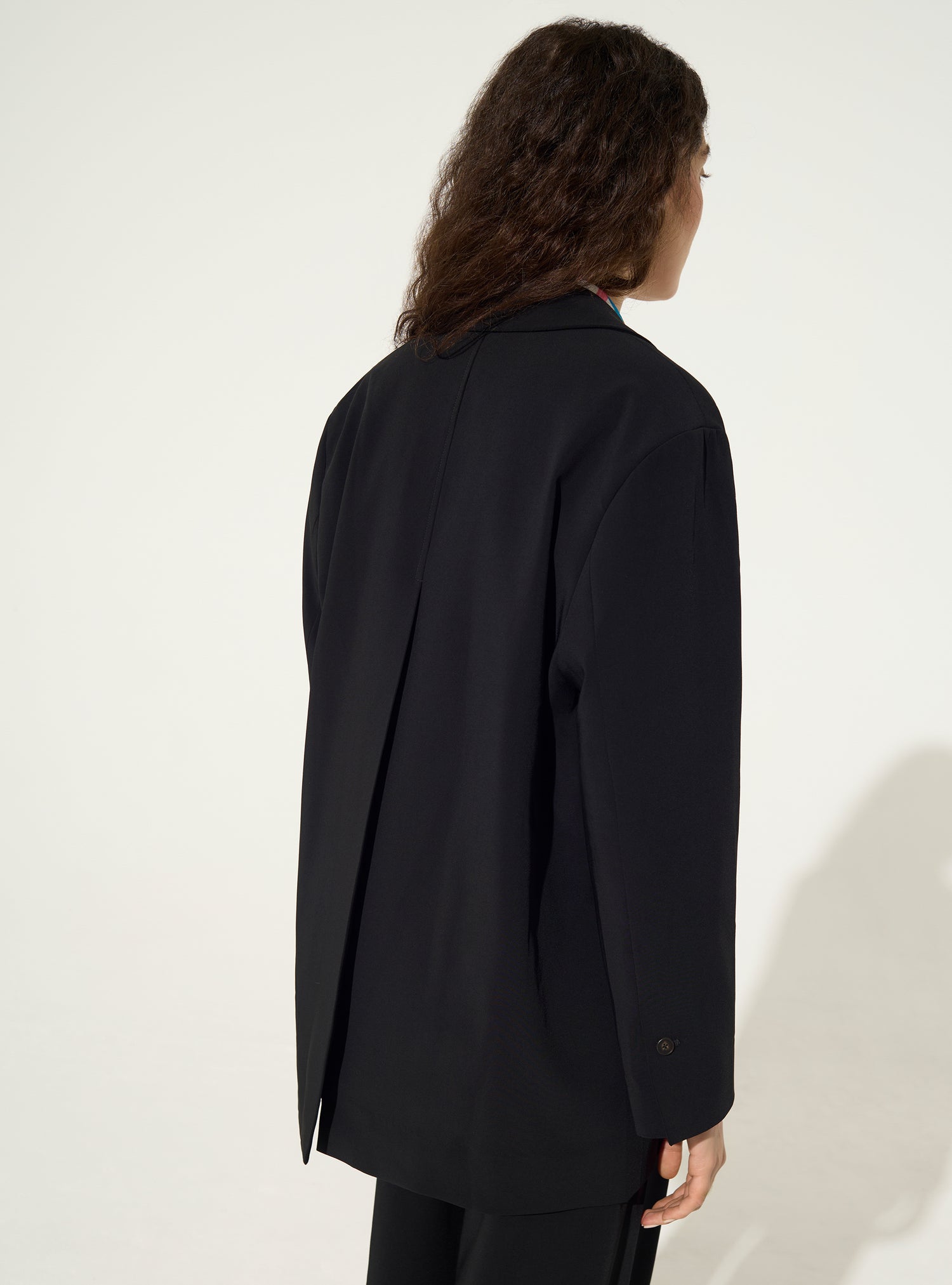 Black oversized jacket