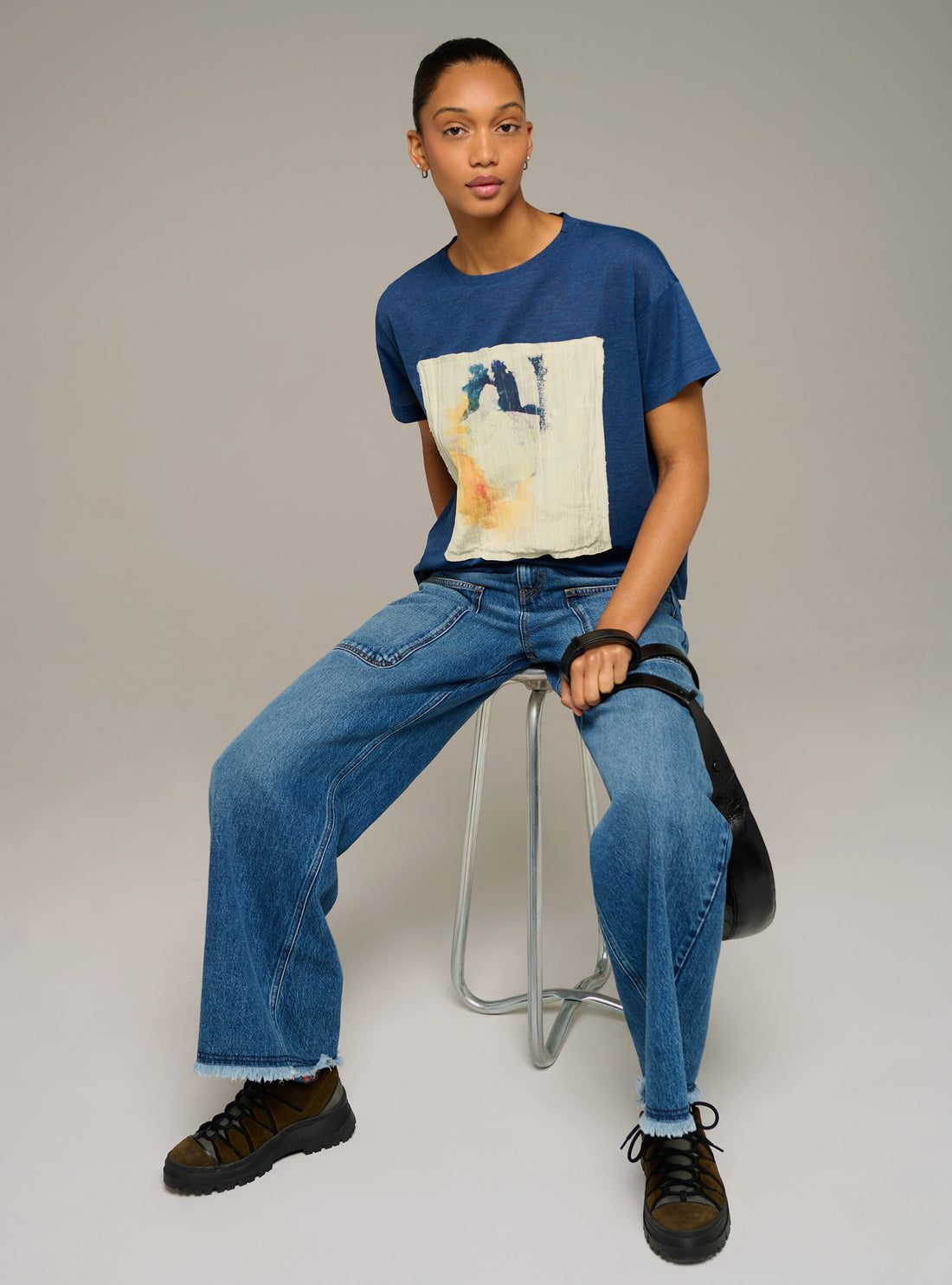 Cotélac acoté tee-shirt manches courtes imprimé