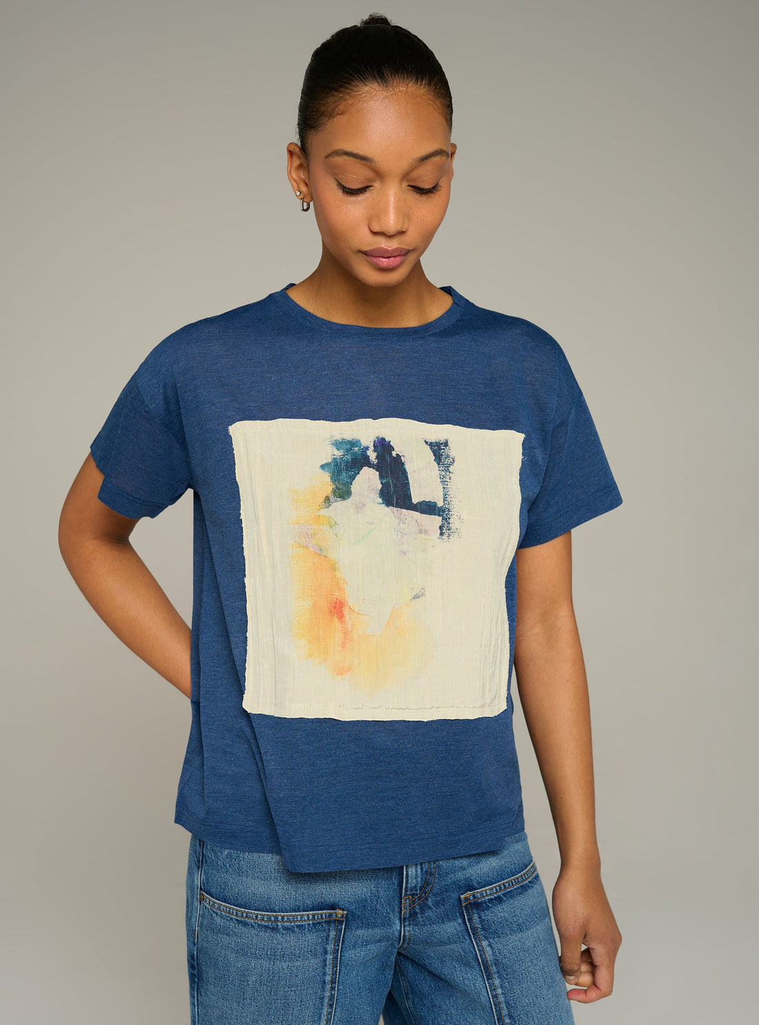 Cotélac acoté tee-shirt manches courtes imprimé