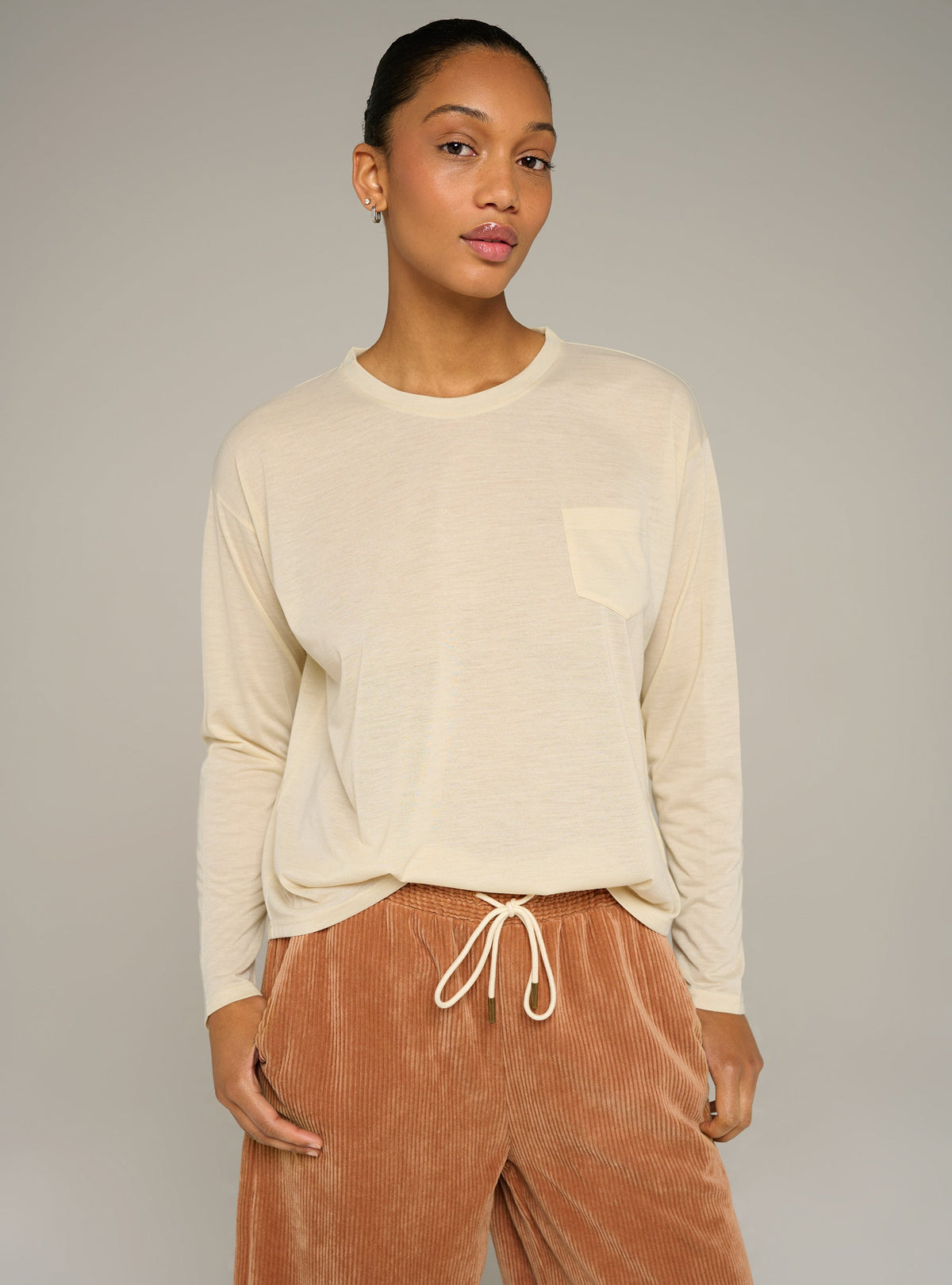 Cotélac acoté tee-shirt manches longues imprimé