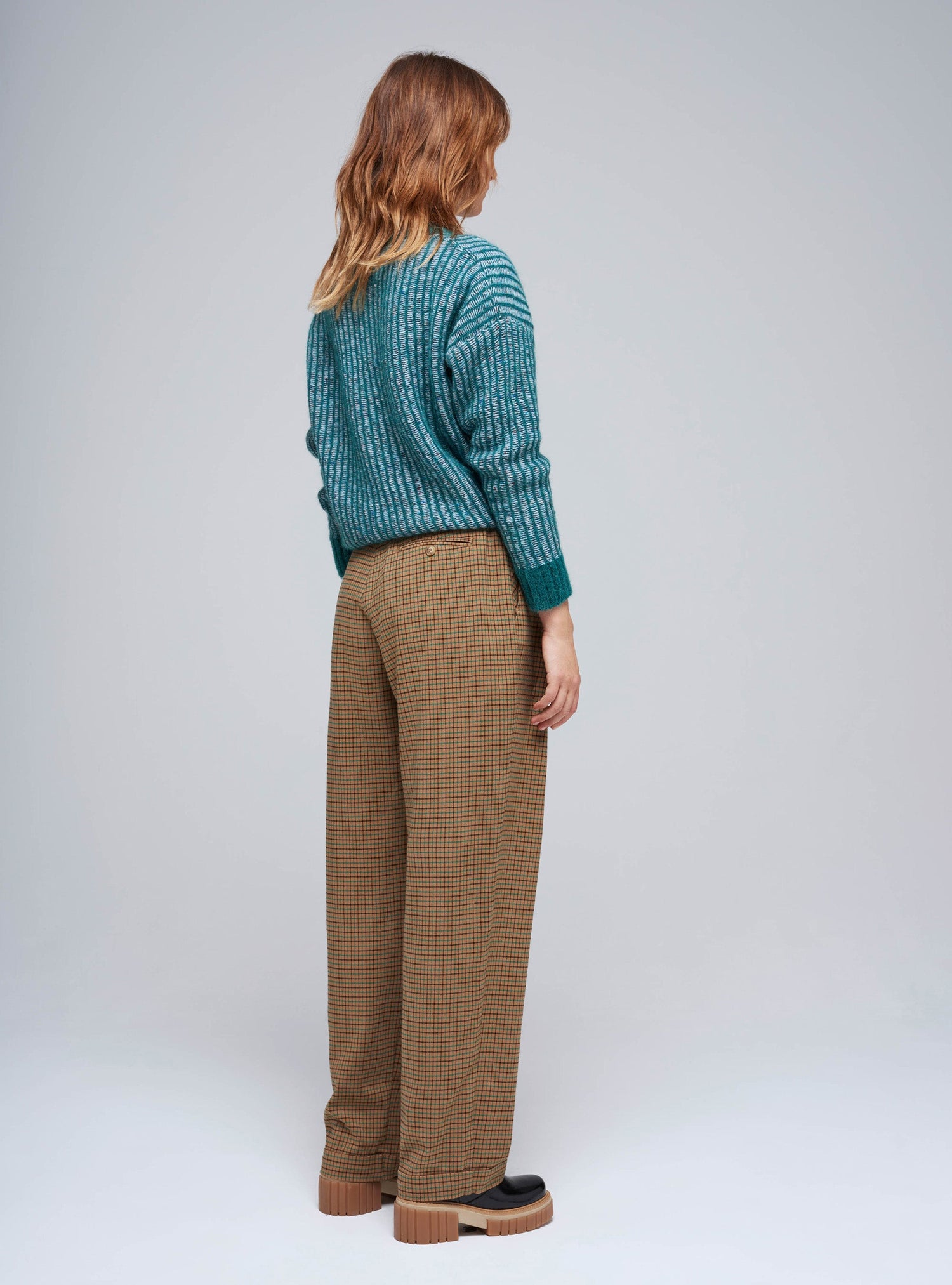 Hose mit weitem Bein