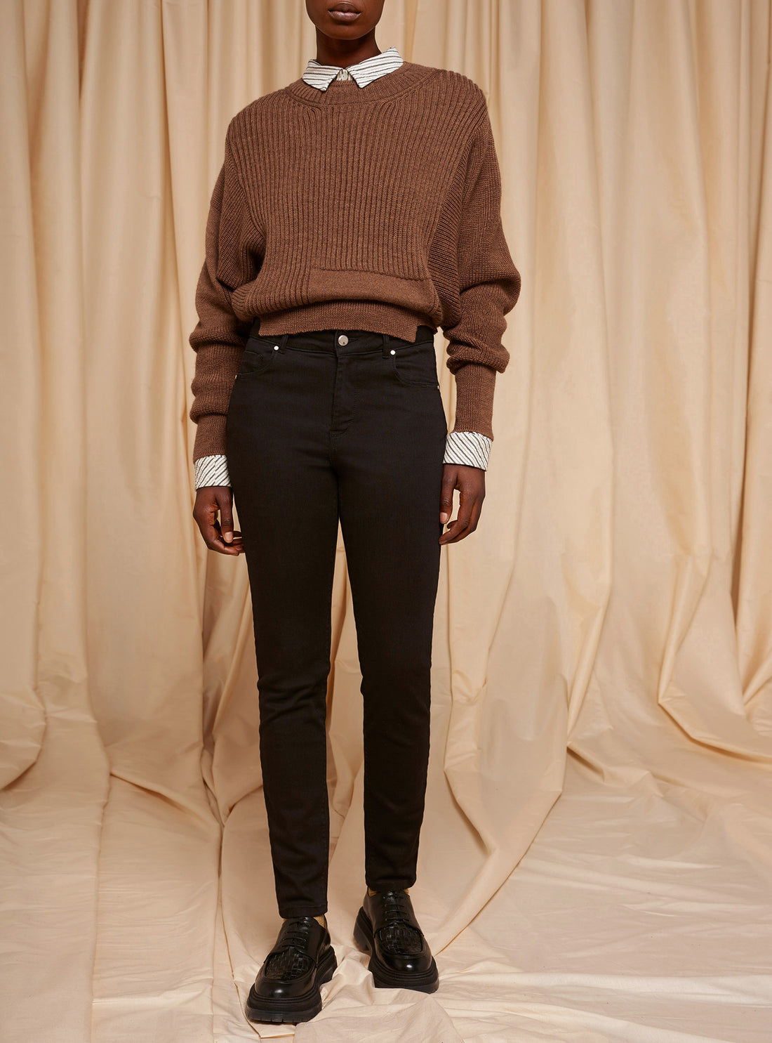 Jean slim stretch noir