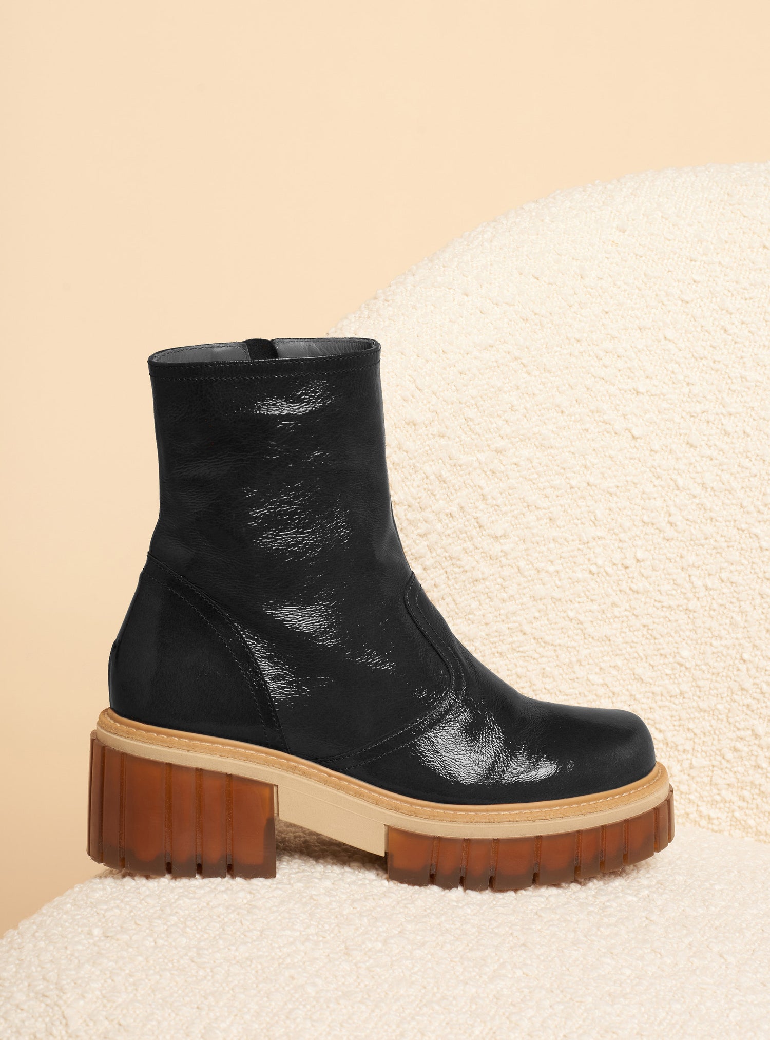 Stiefel mit Reißverschluss