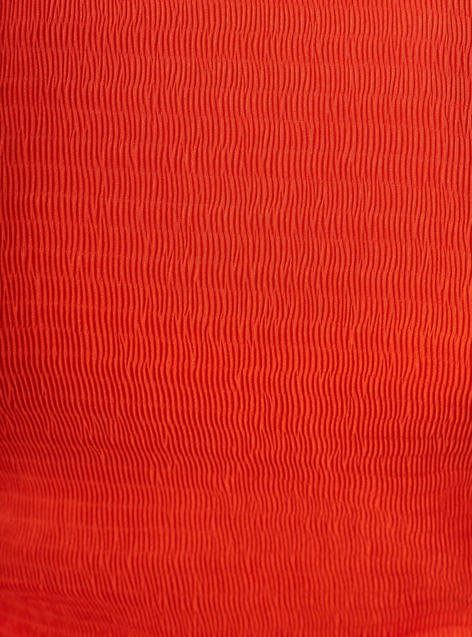 Débardeur bouillonné Cerise