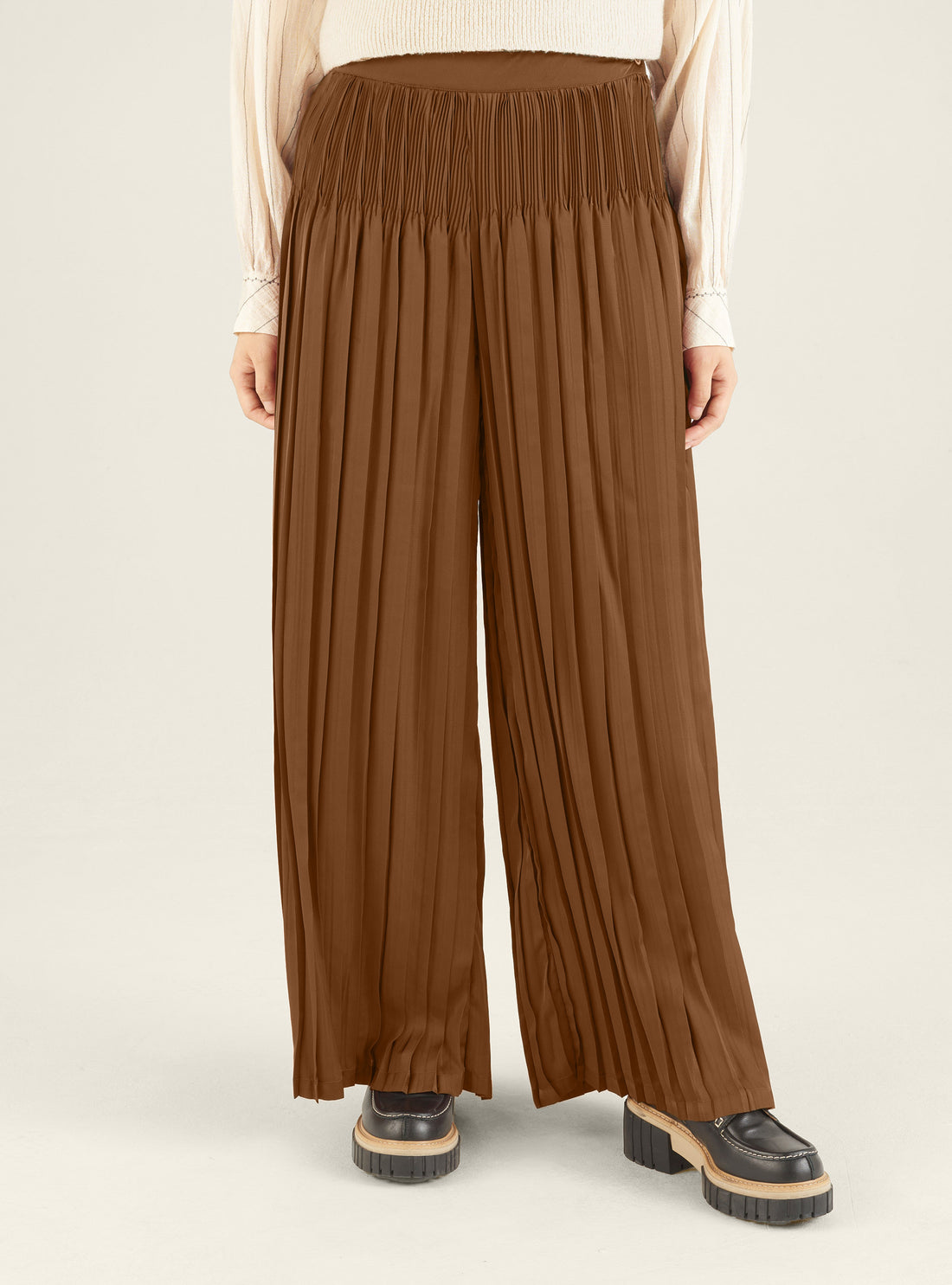 Hose mit weitem Bein