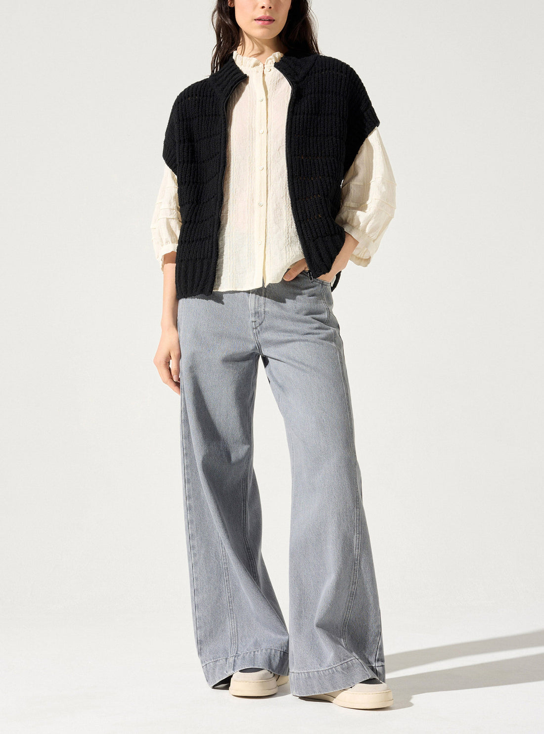 Cardigan Sans Manche