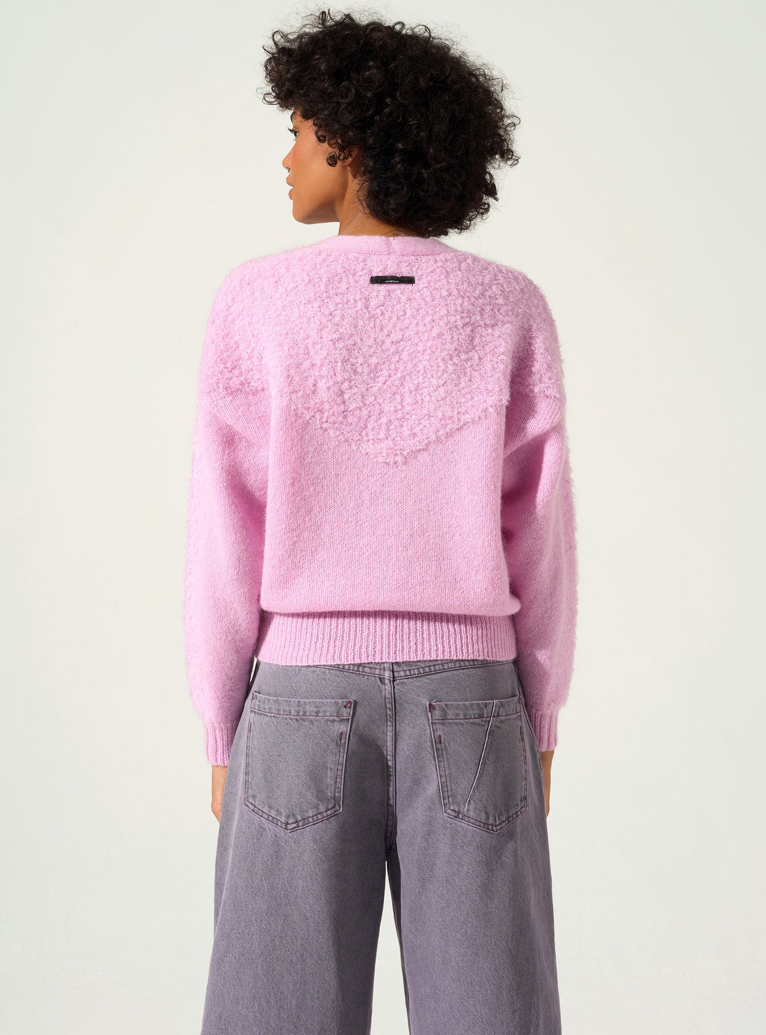 Strickjacke mit Knöpfen