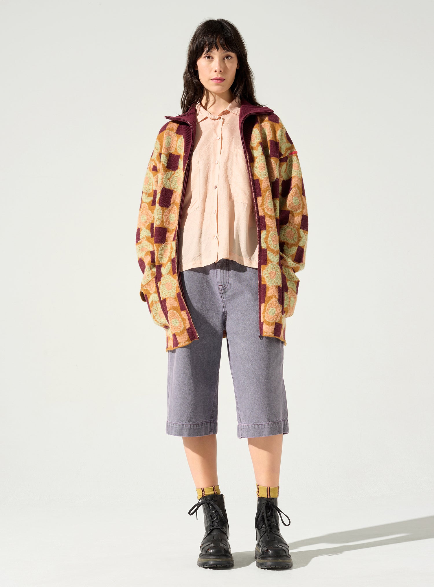 Cardigan Zippé