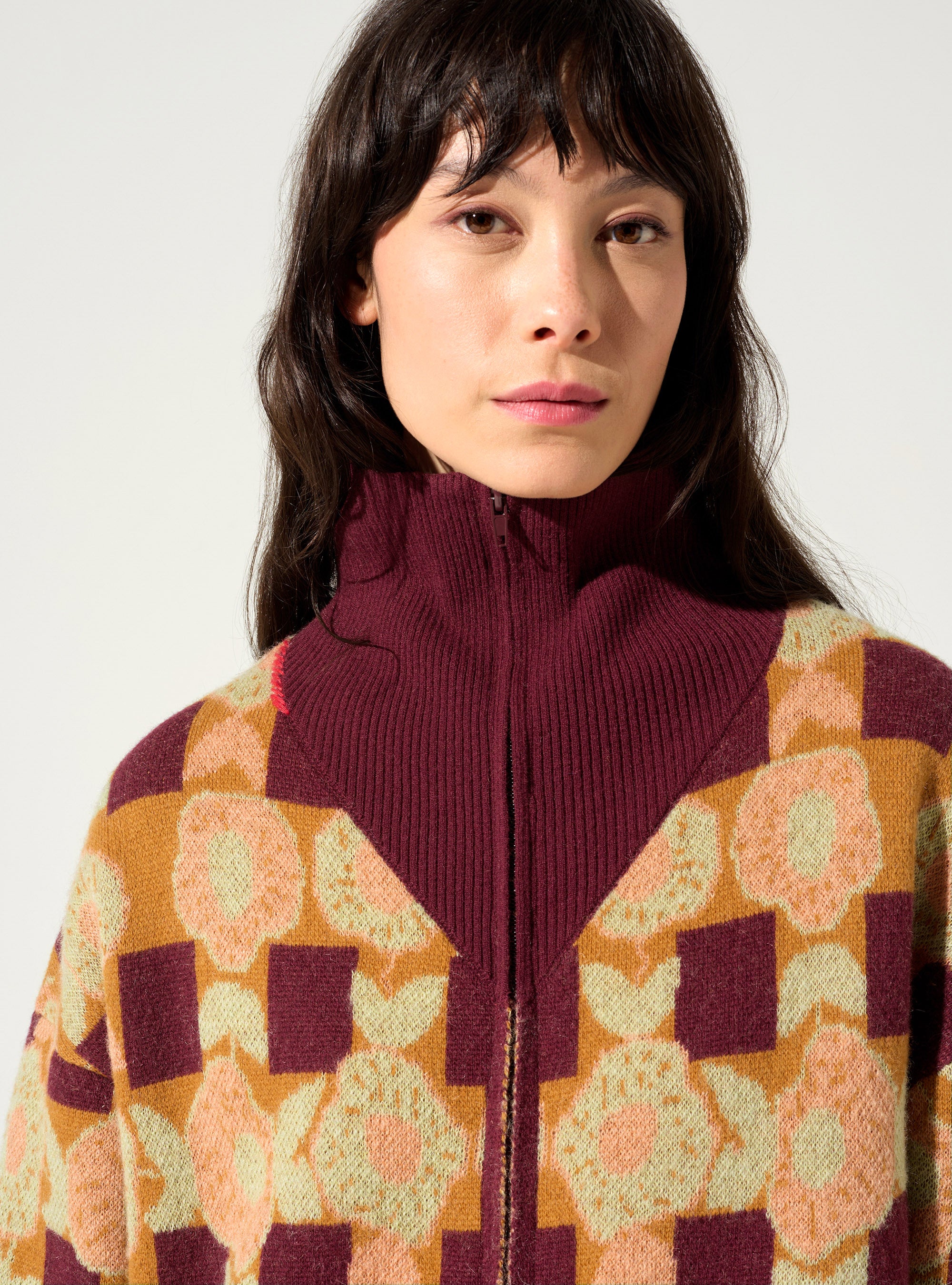 Cardigan Zippé
