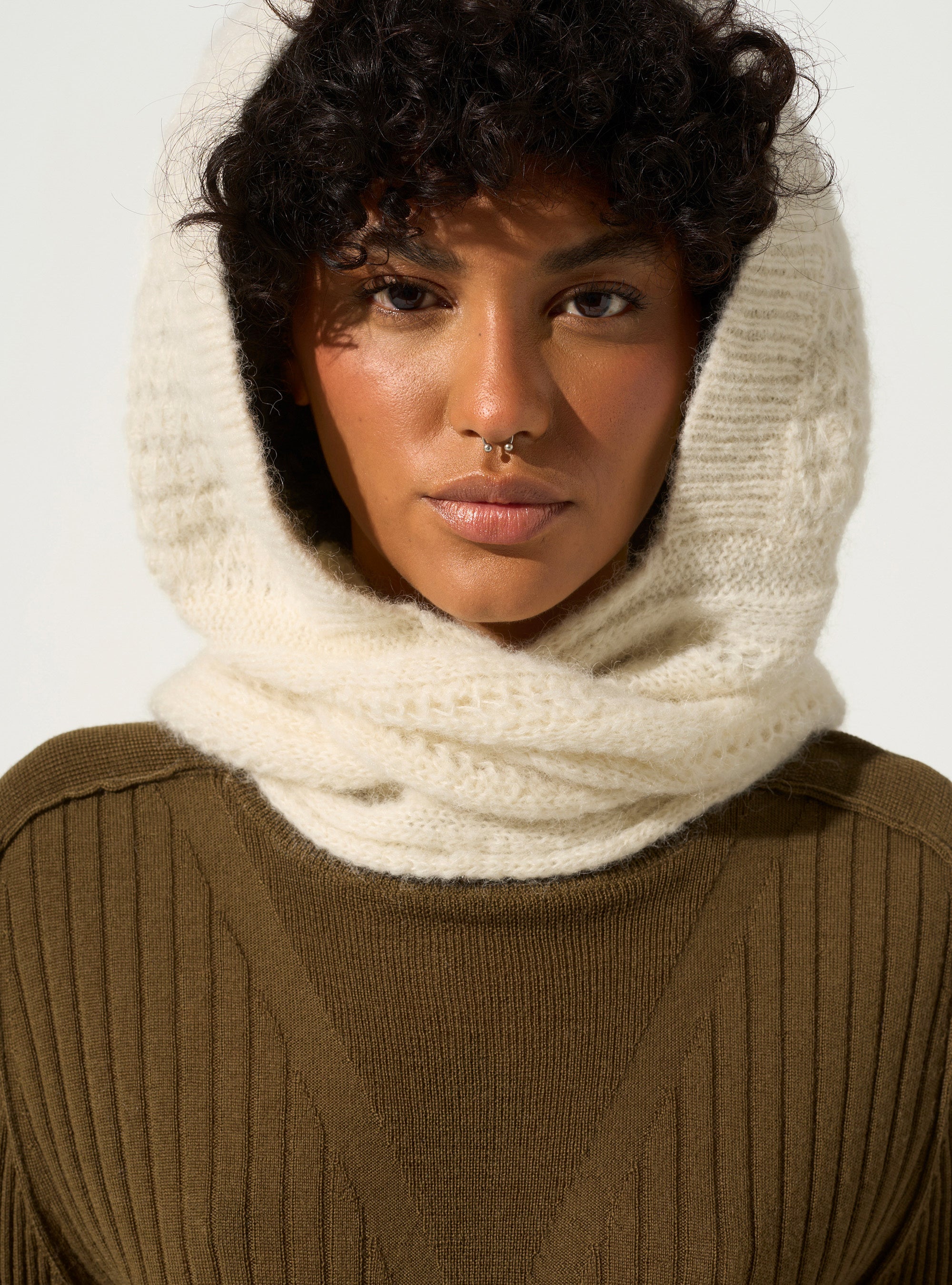 Hat-scarf piece