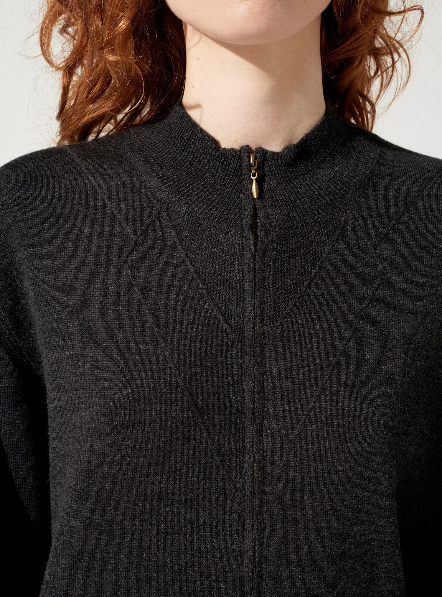Cardigan Zippé