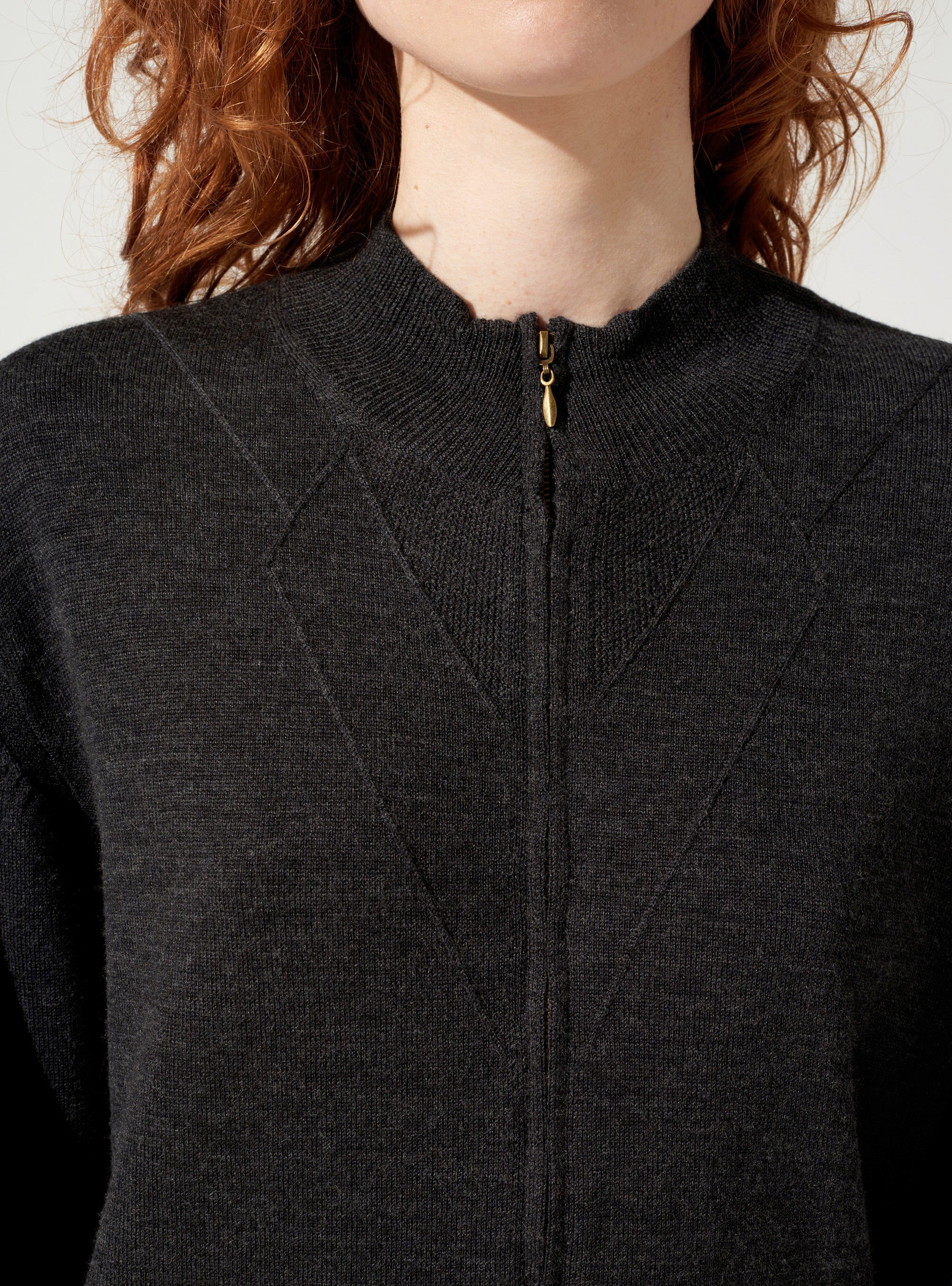 Cardigan Zippé