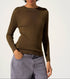 Taillierter Pullover