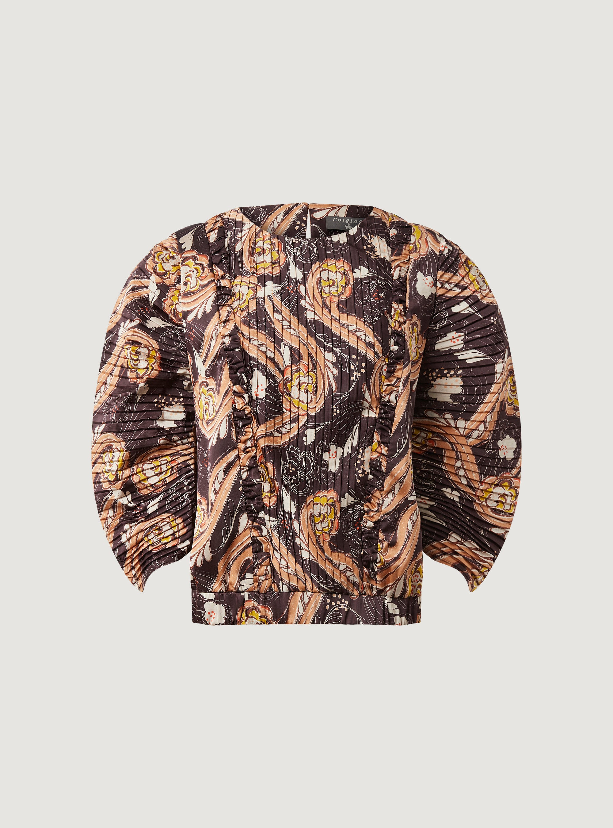 Bluse mit Ballonärmeln