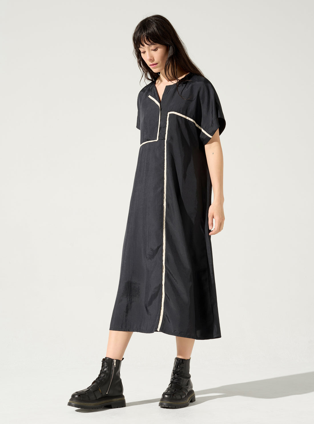 Ausgestelltes Kleid