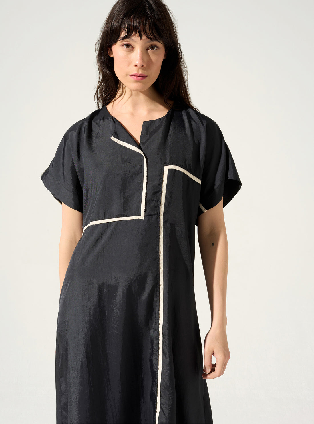 Ausgestelltes Kleid
