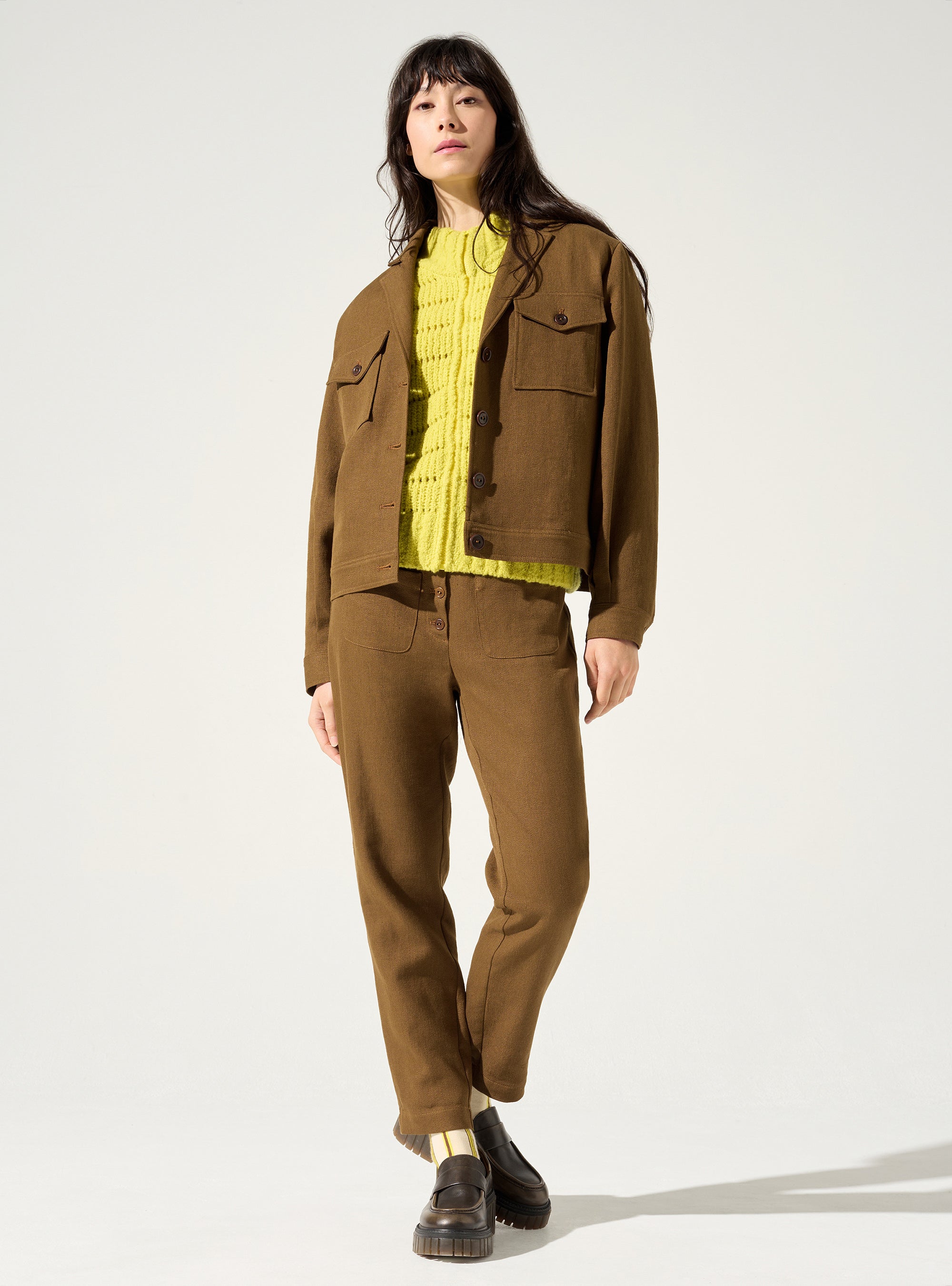 Taillierte Jacke
