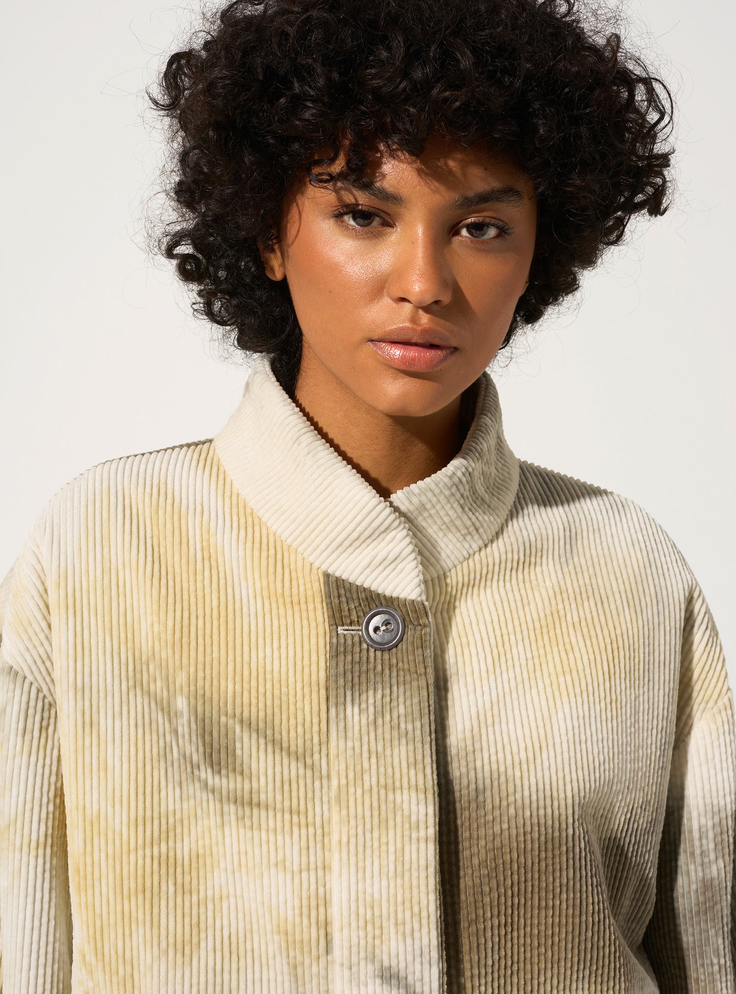 Jacke mit Stehkragen
