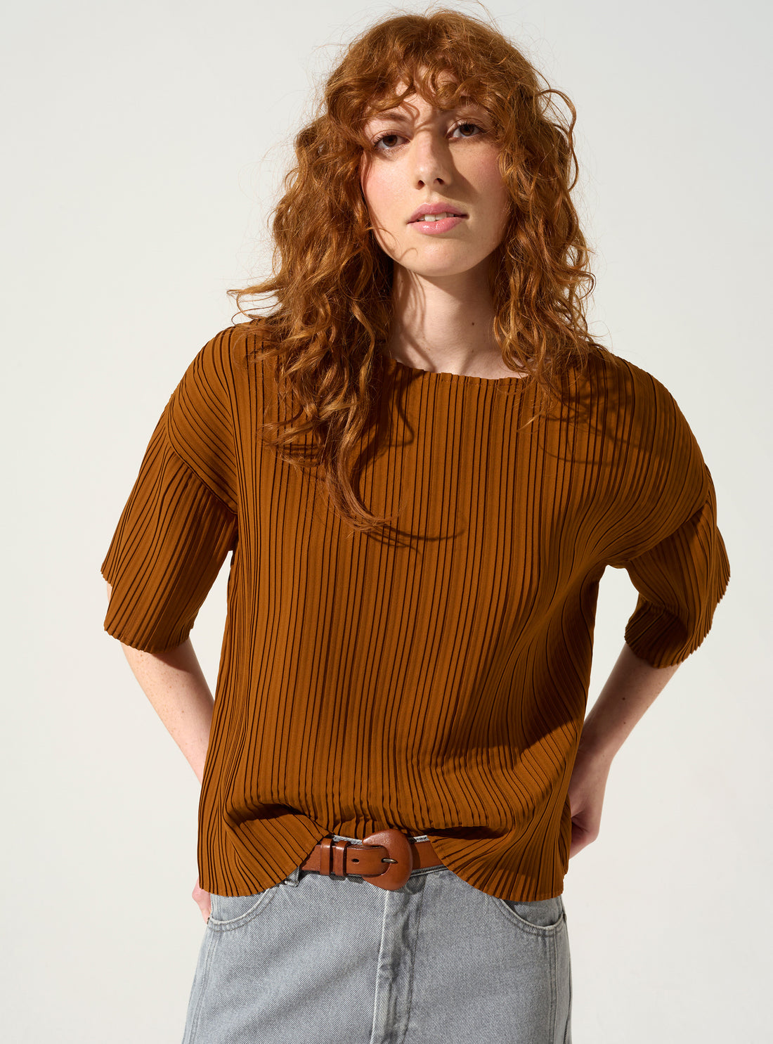 Wide blouse