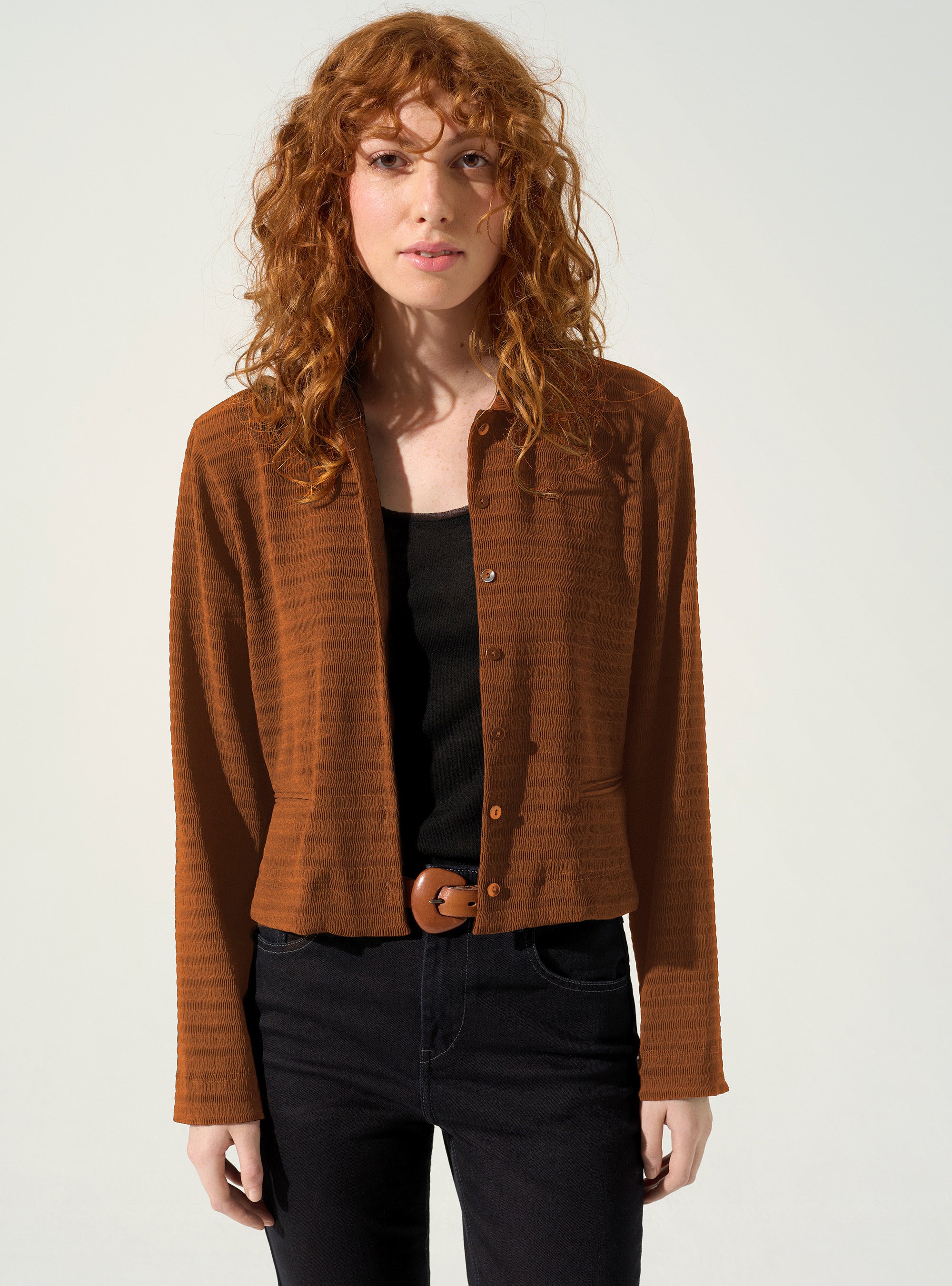 Quadratische Jacke