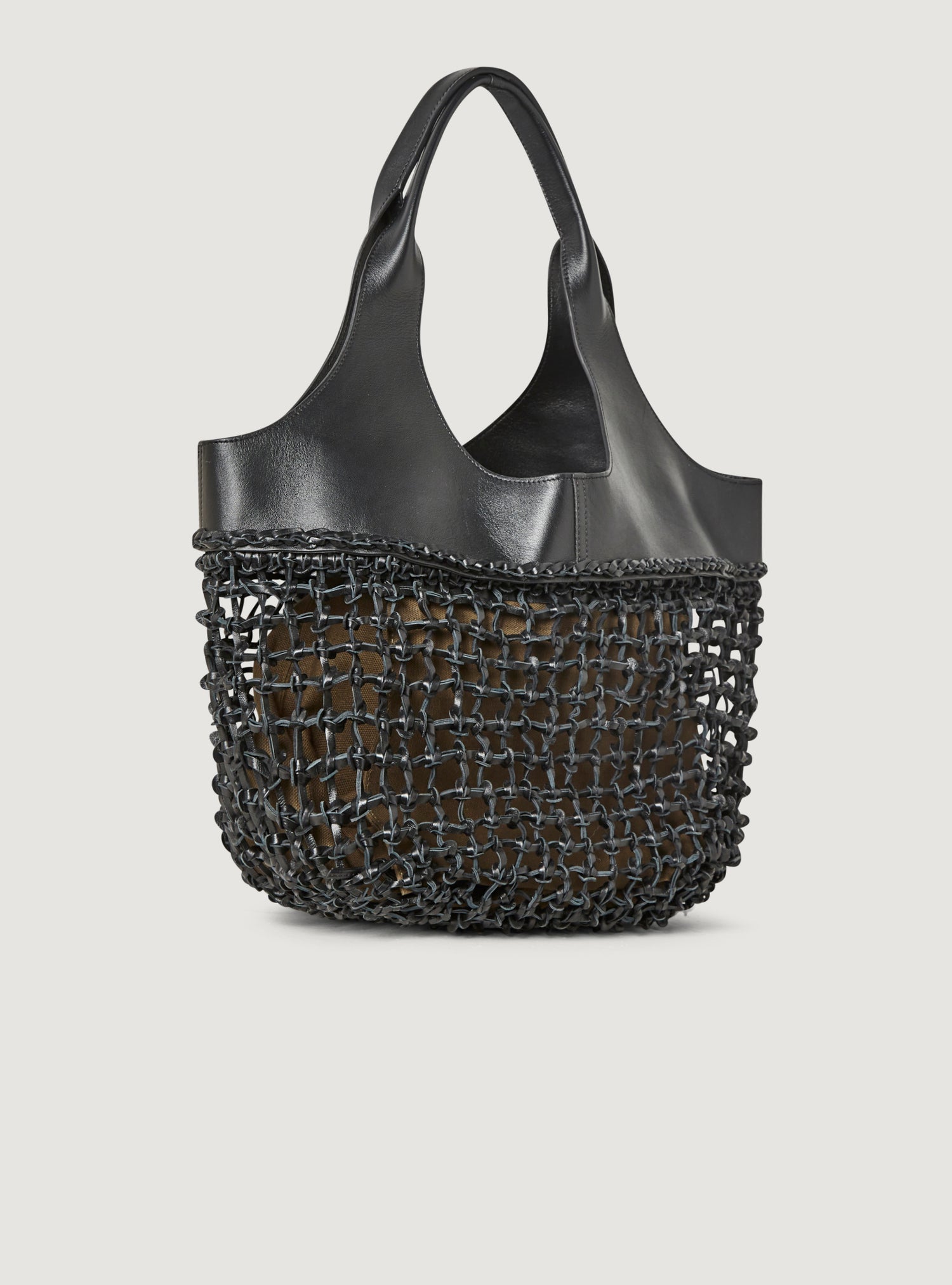 Maxi-Ledertasche