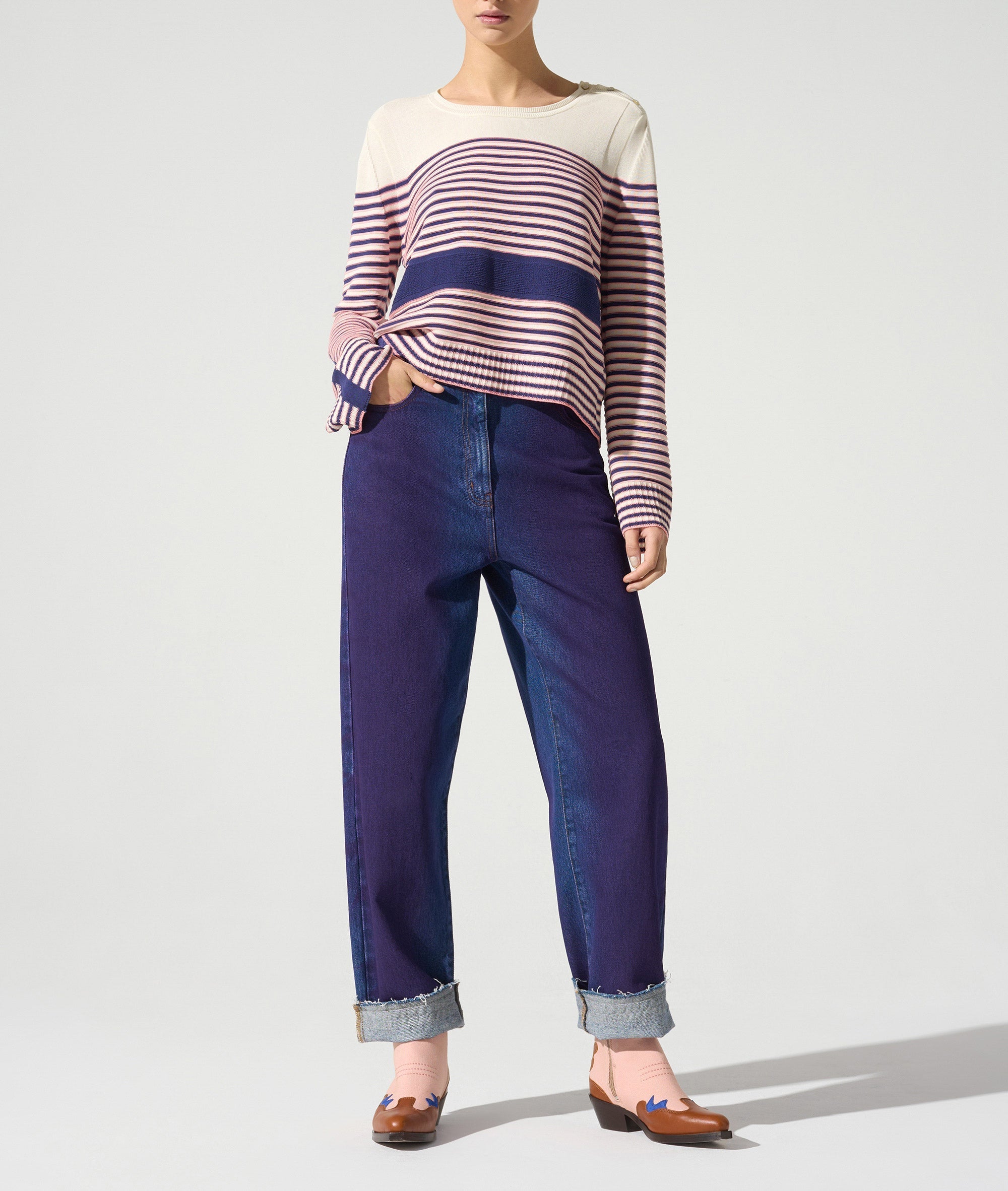 Pull marinière Cotélac 